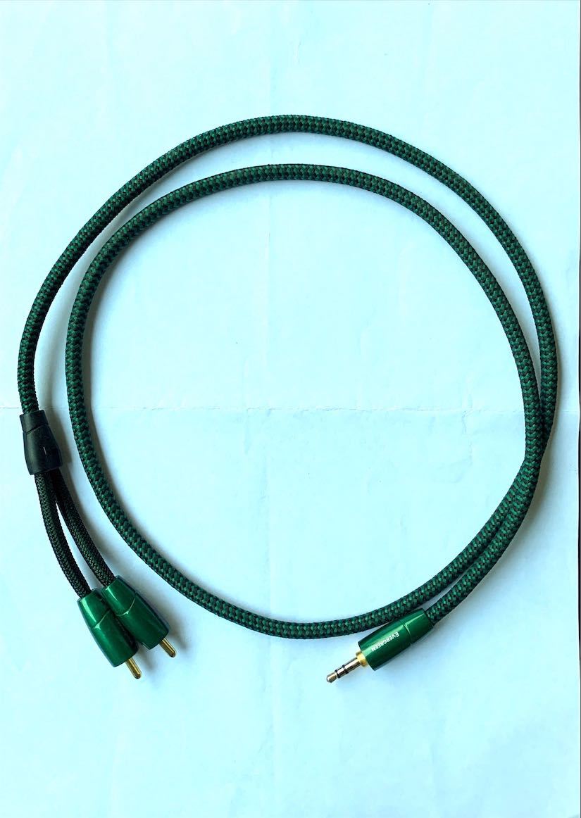 AudioQuest Evergreen 3.5mm to 2 RCA Audio Cable