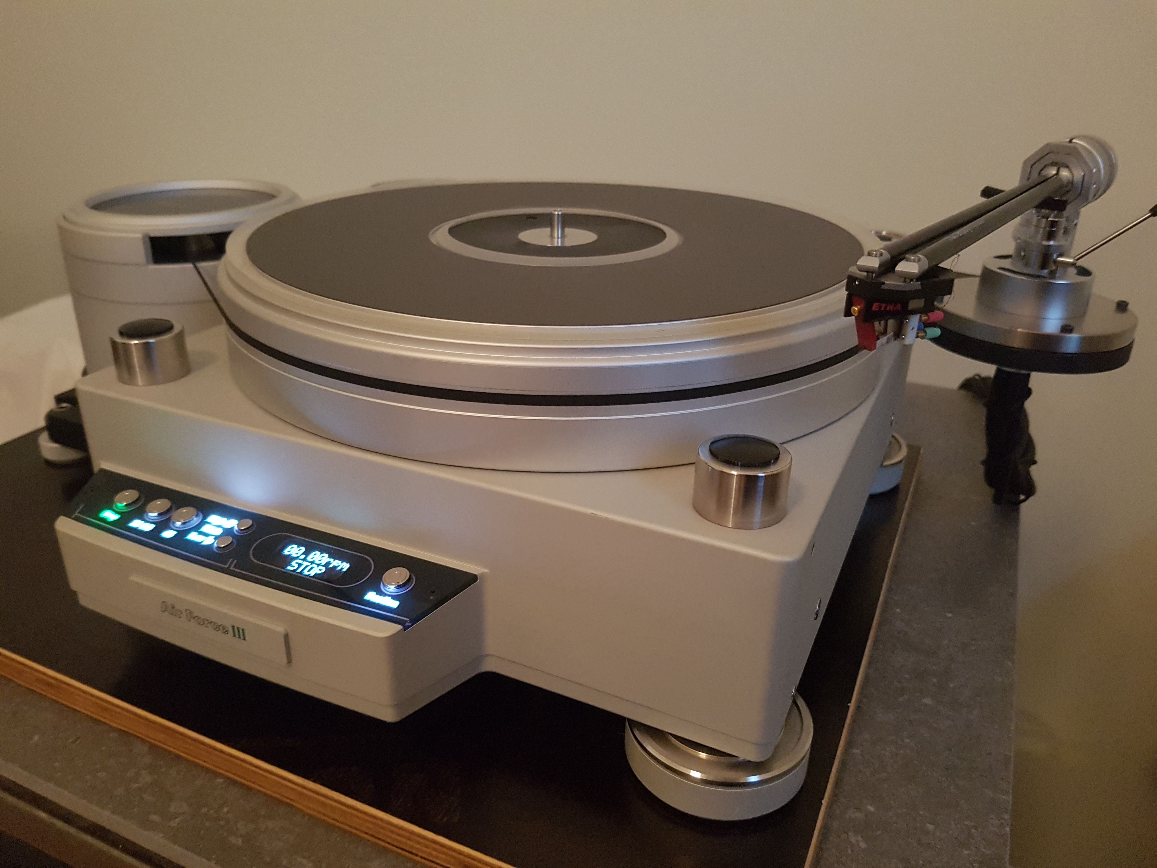 Techdas Turntable TechDAS Air Force III Turntable AF3 - Stereo, Home Cinema, Headphones ...