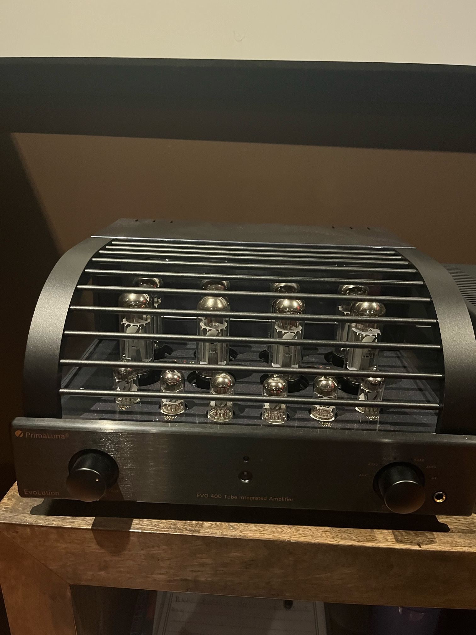 Prima Luna Evo 400 Integrated Amplifier (EL34's) - Black