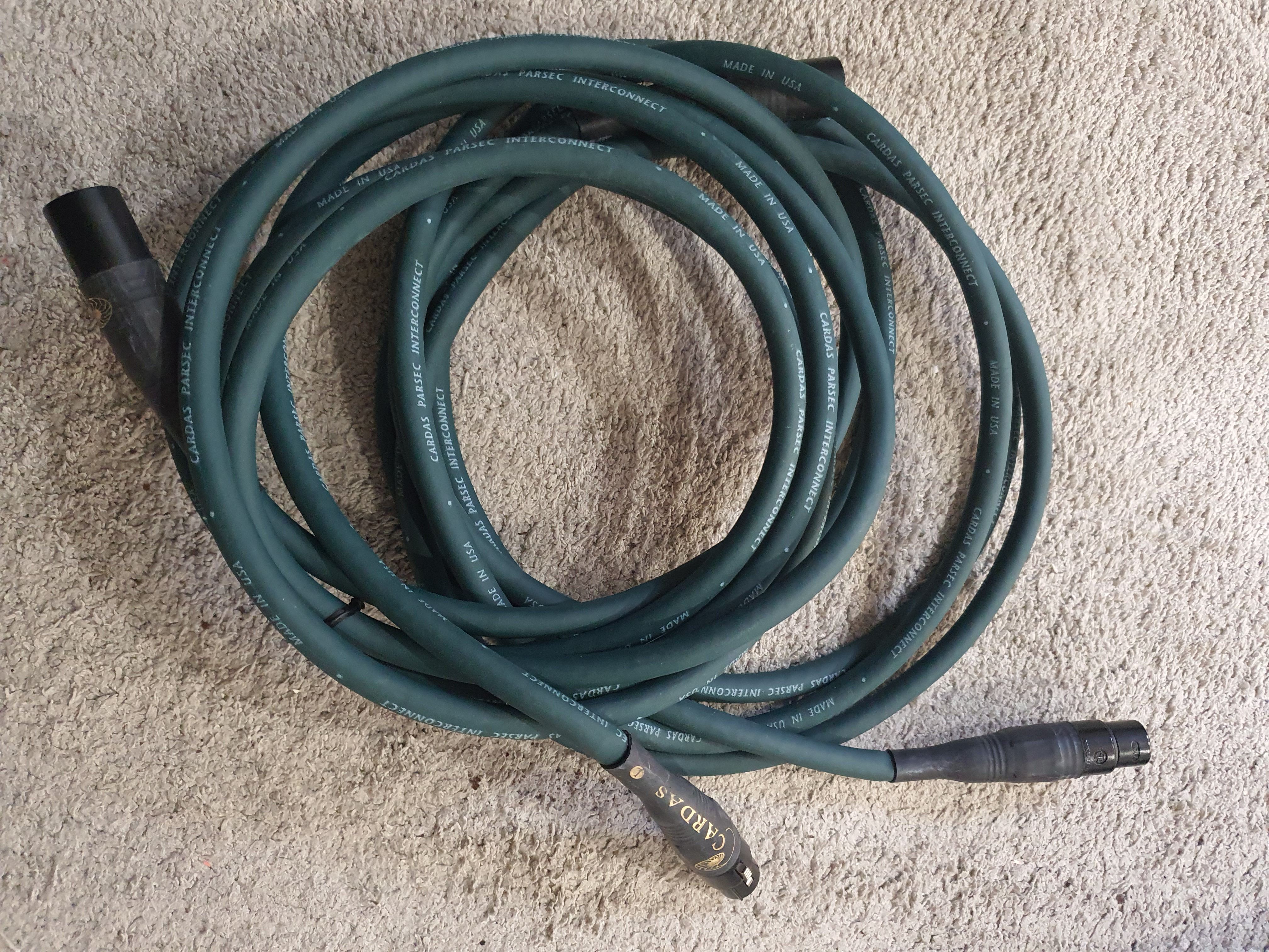Cardas Audio Parsec XLR - 3.0M pair