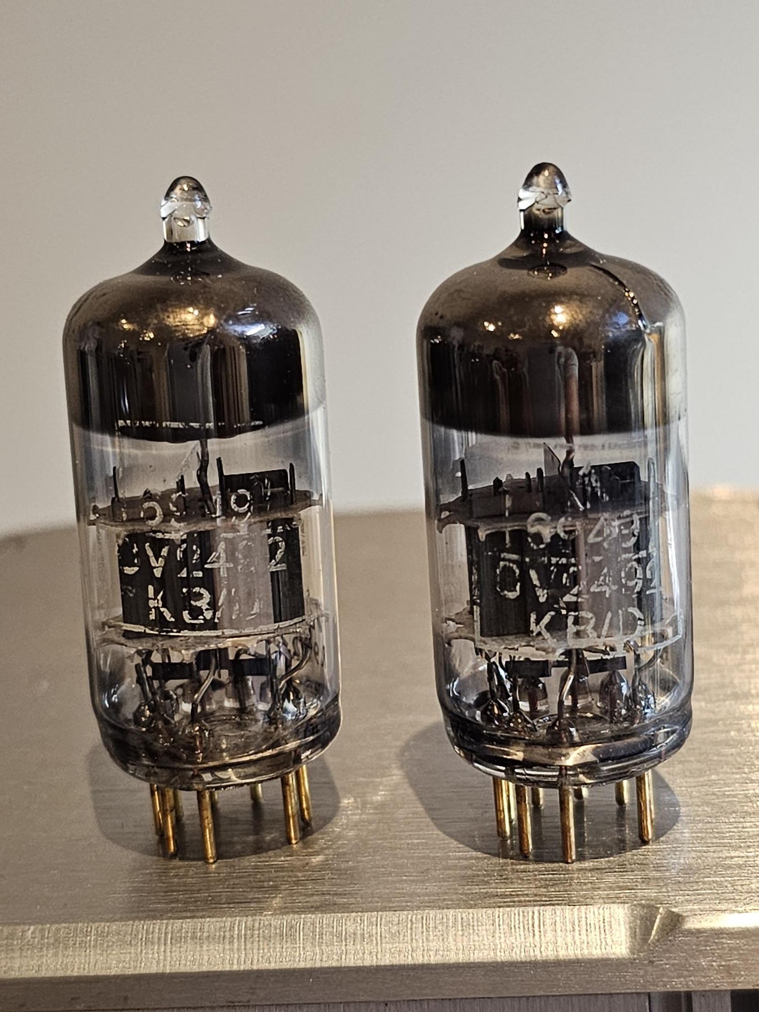 Mullard 6922 / E88CC / CV2492 Tube Pair
