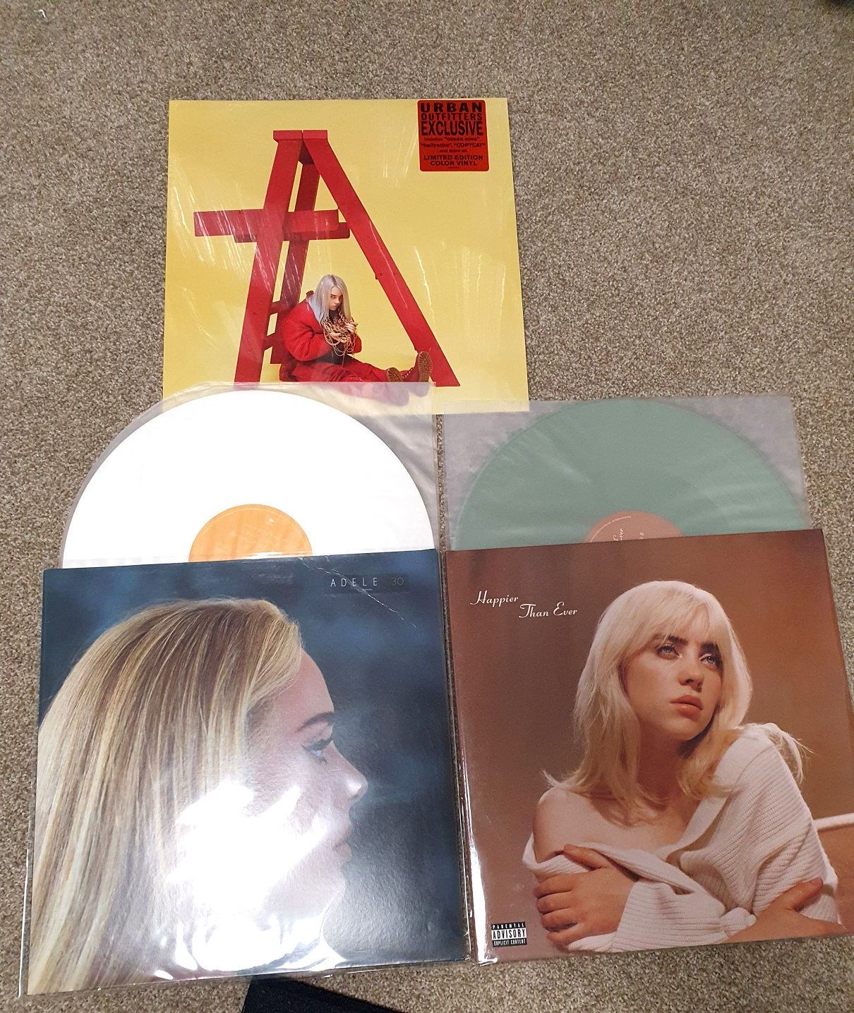 billie eilish & Adele Lp