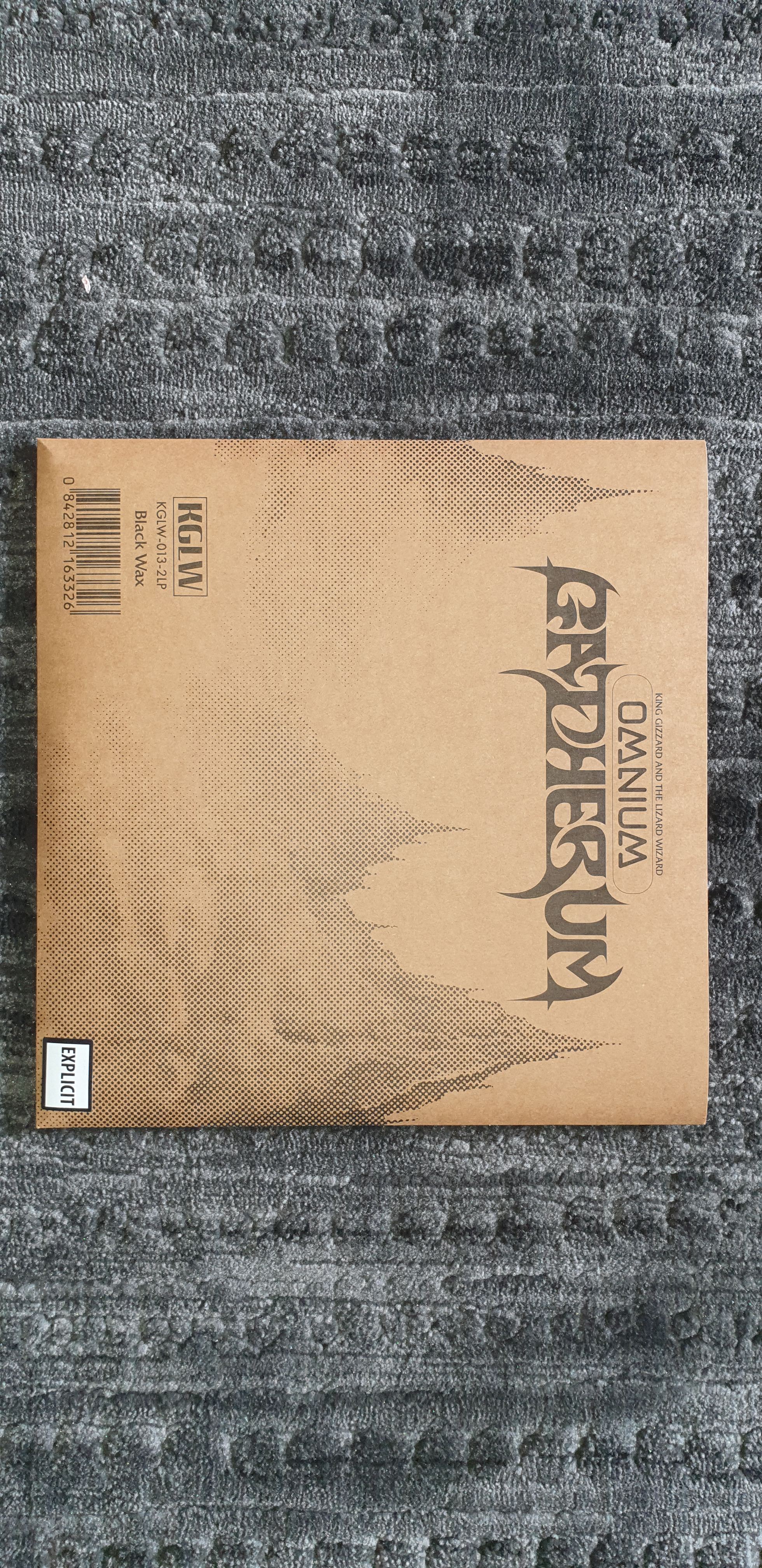 King Gizzard and the lizard wizard Omnium Gatherium vinyl