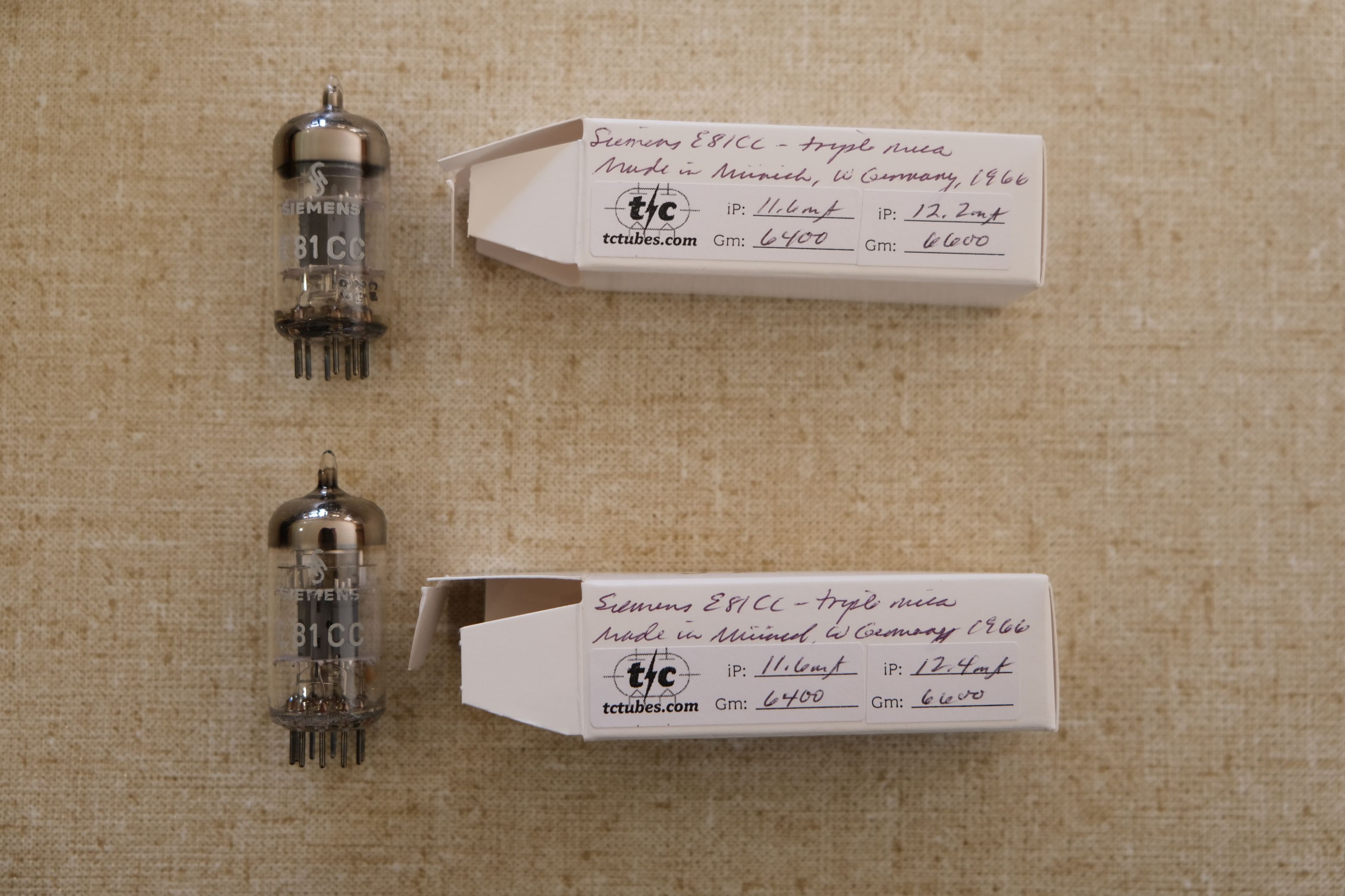 12AT7 / E81CC Siemens