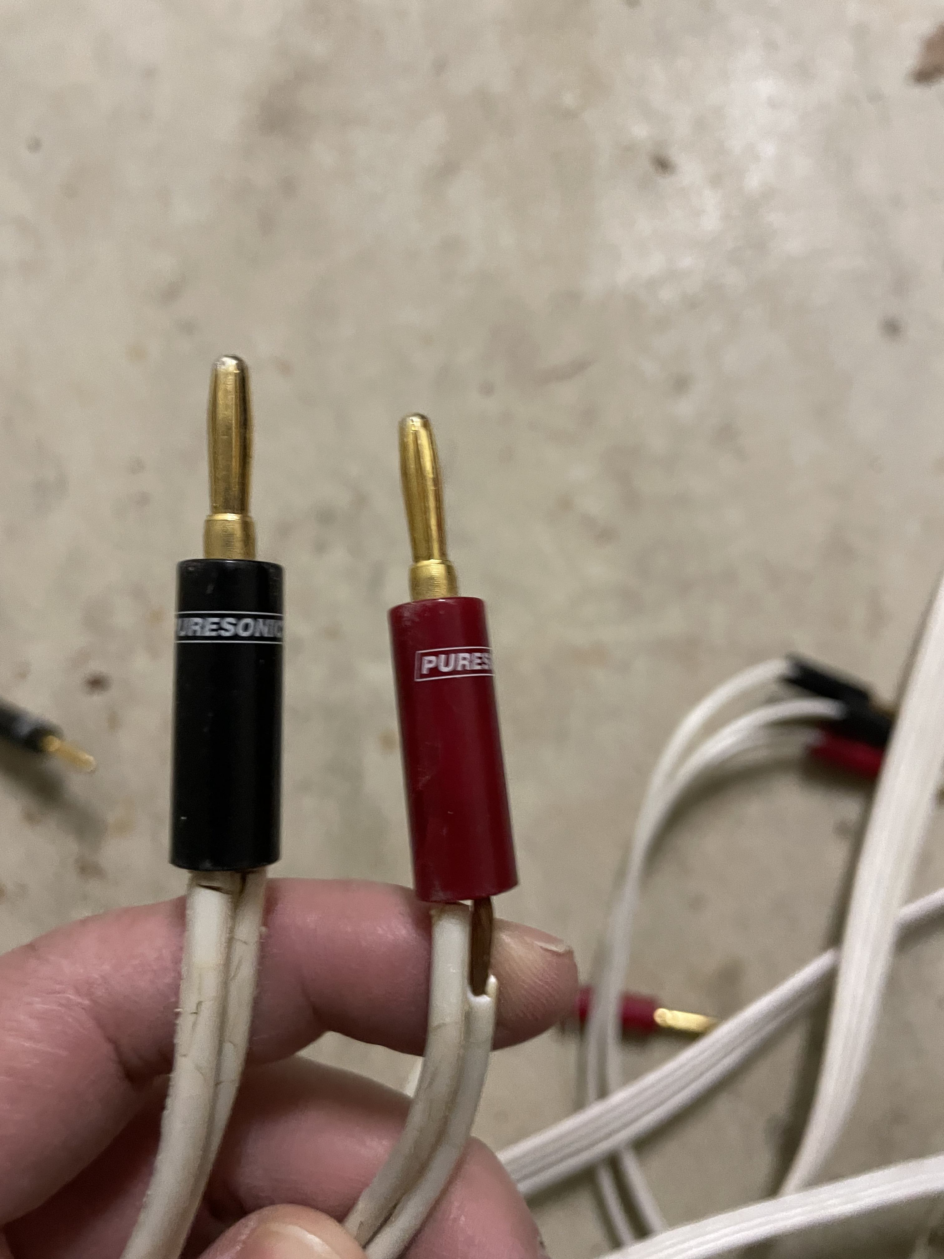 QED ORIGINAL BI WIRE MK2 SPEAKER CABLE 3.3M PAIR ﻿ HiFi and Cinema