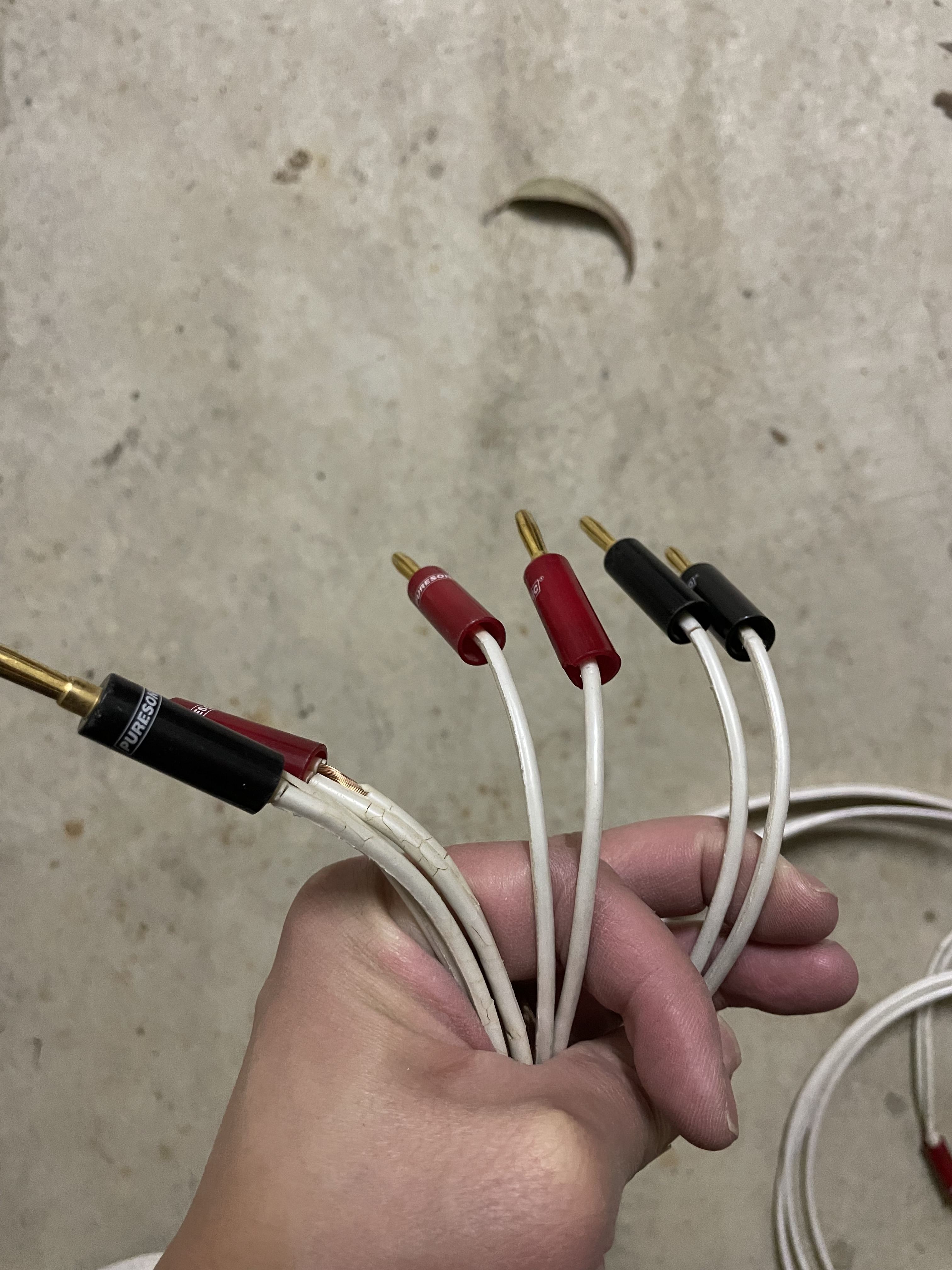 QED ORIGINAL BI WIRE MK2 SPEAKER CABLE 3.3M PAIR ﻿ HiFi and Cinema