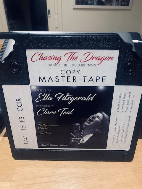 Chasing The Dragon Master Tape Copy 1/4' Reel To Reel