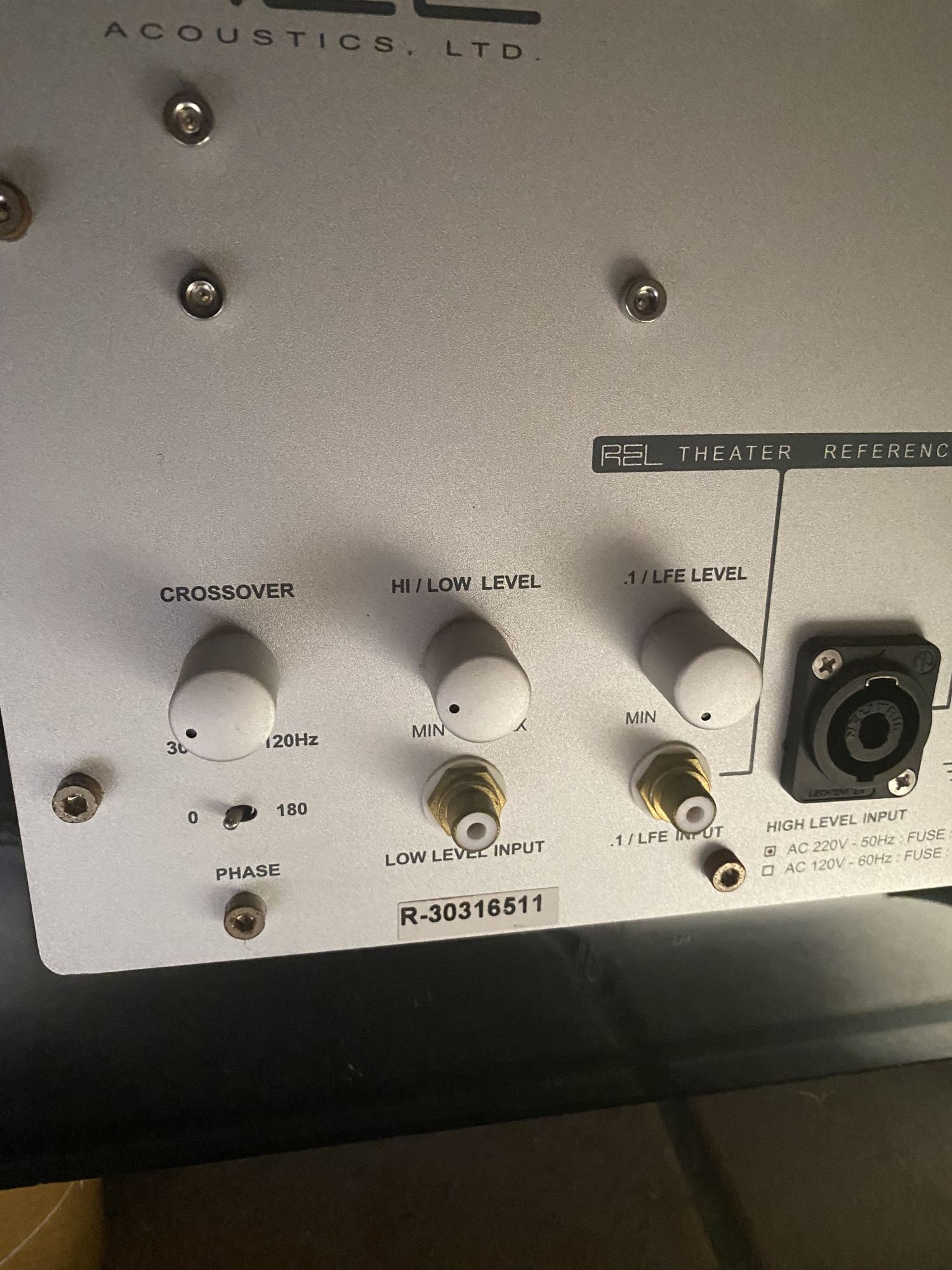 REL sub signal boost w high-level connection? - Digital Sources ...