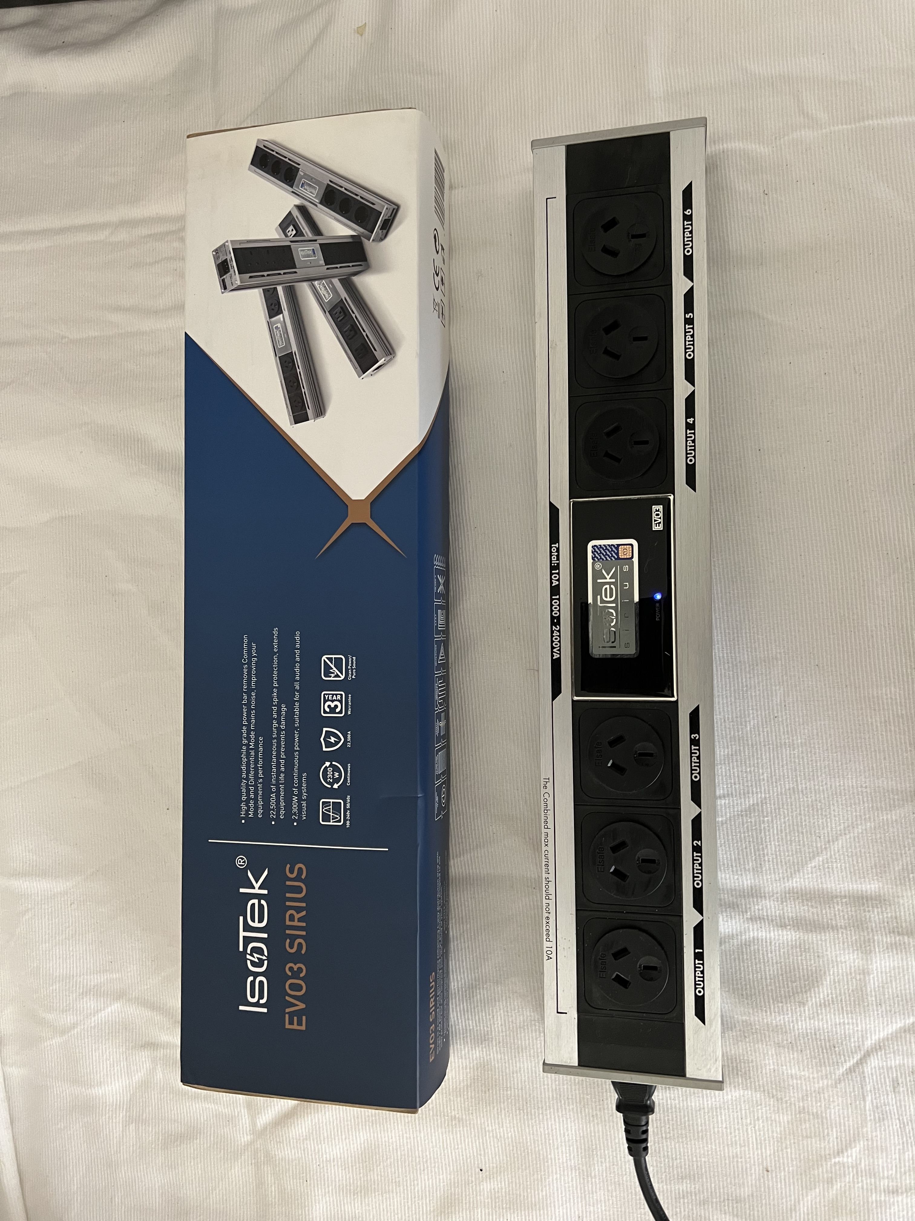 Power Module Syrius Redbaie Isotek Evo3 Sirius. Power board Surge Protection - Hi-Fi and Cinema ...