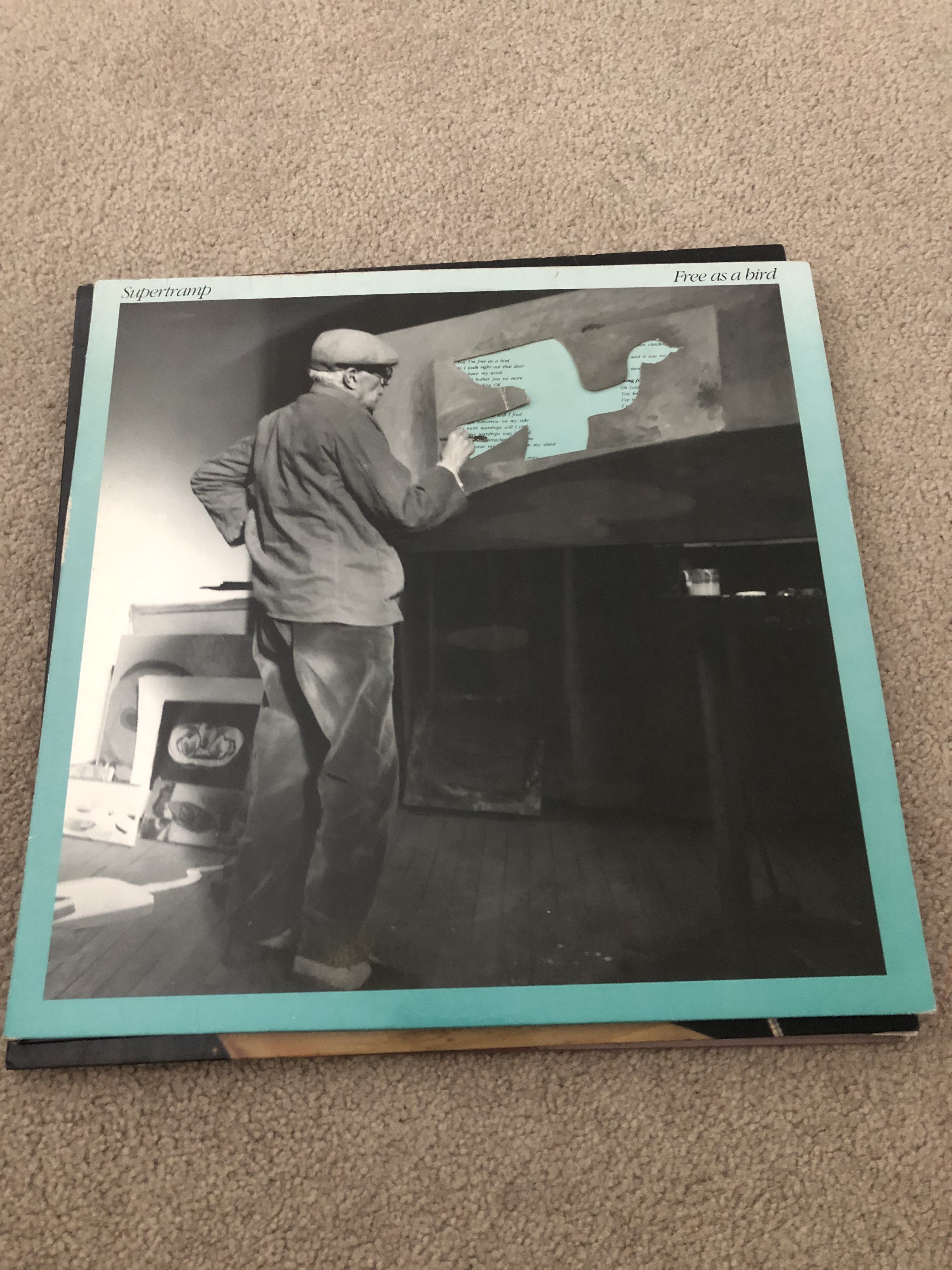 Supertramp - Free As A Bird LP Vinyl Record