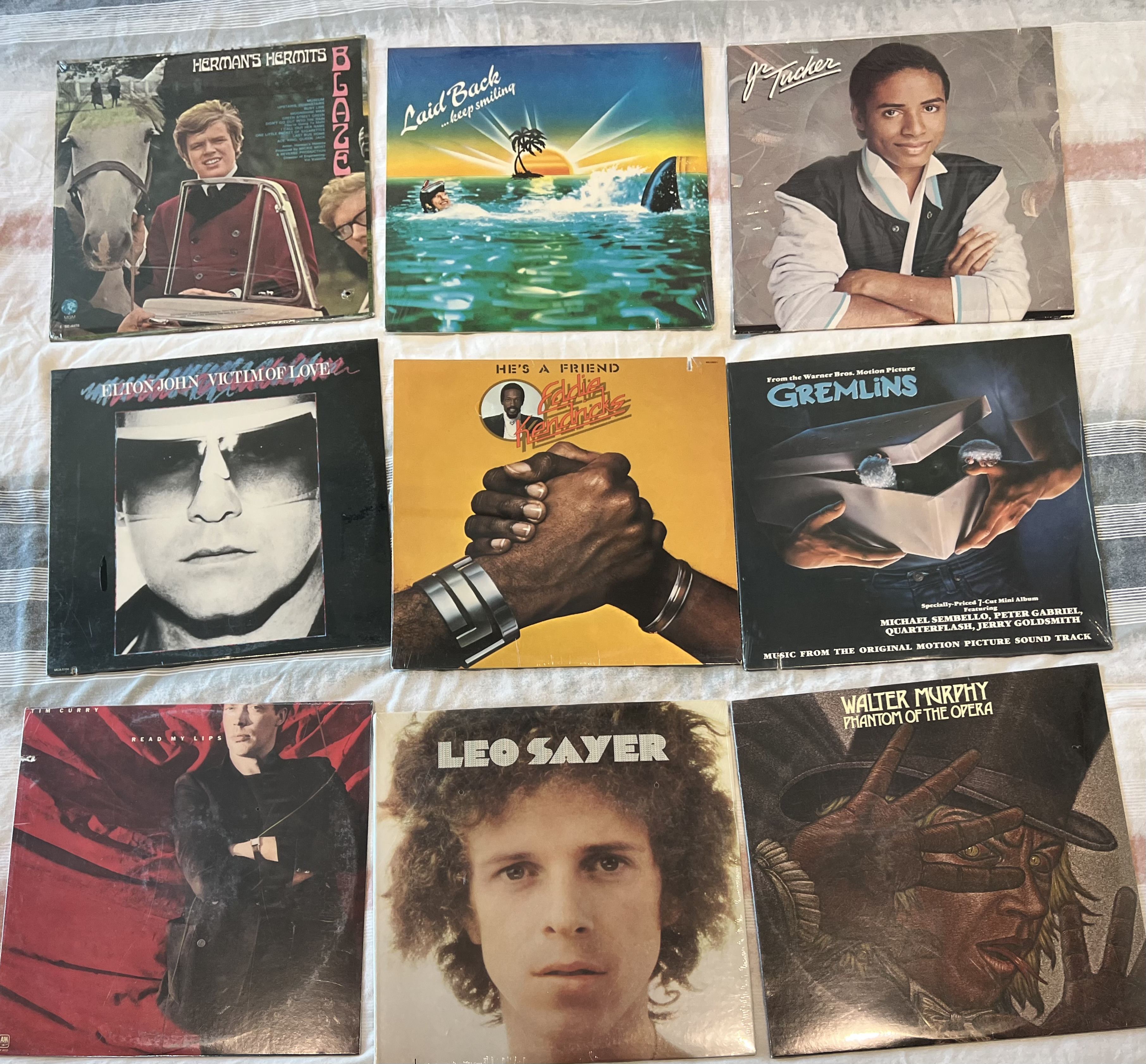 Sealed 70’s and 80’s US and Europe pressed albums