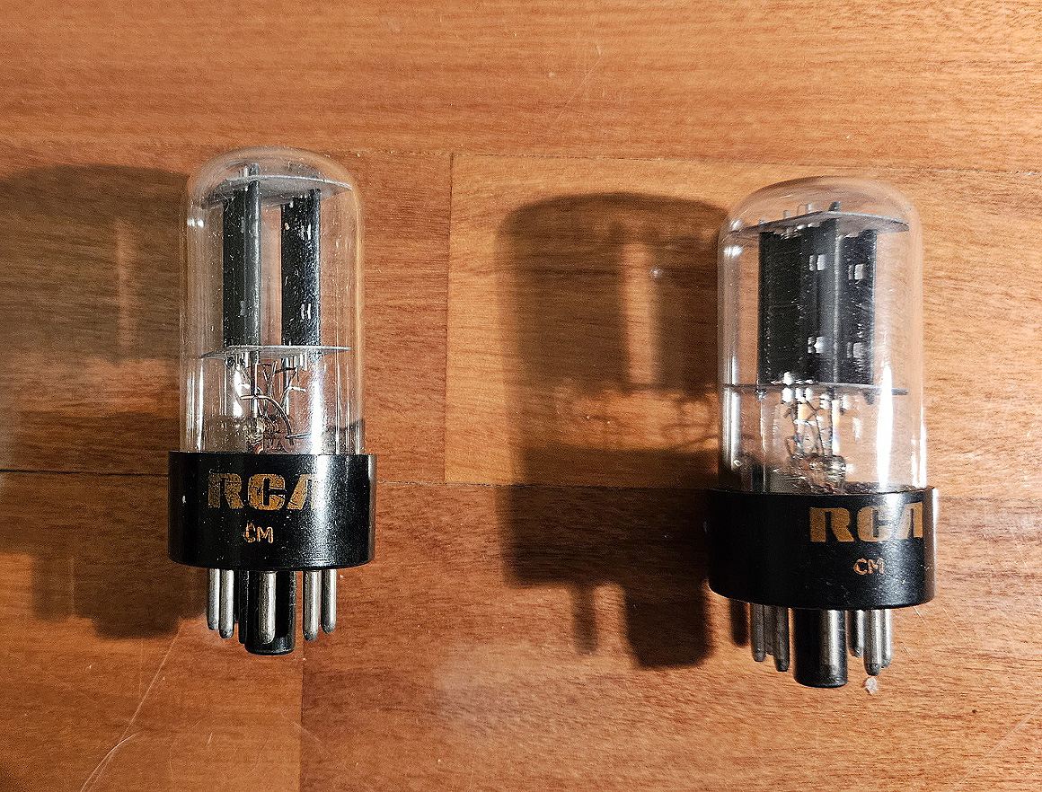 Pair of Old Stock RCA 6SN7