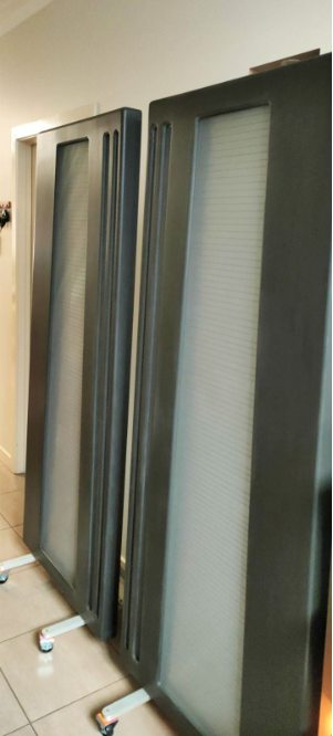 Apogee Diva Speakers with passive and DAX active crossovers