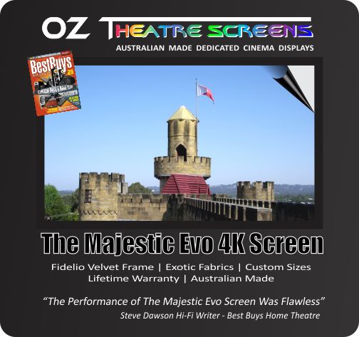 25% off all Majestic fixed frame screens