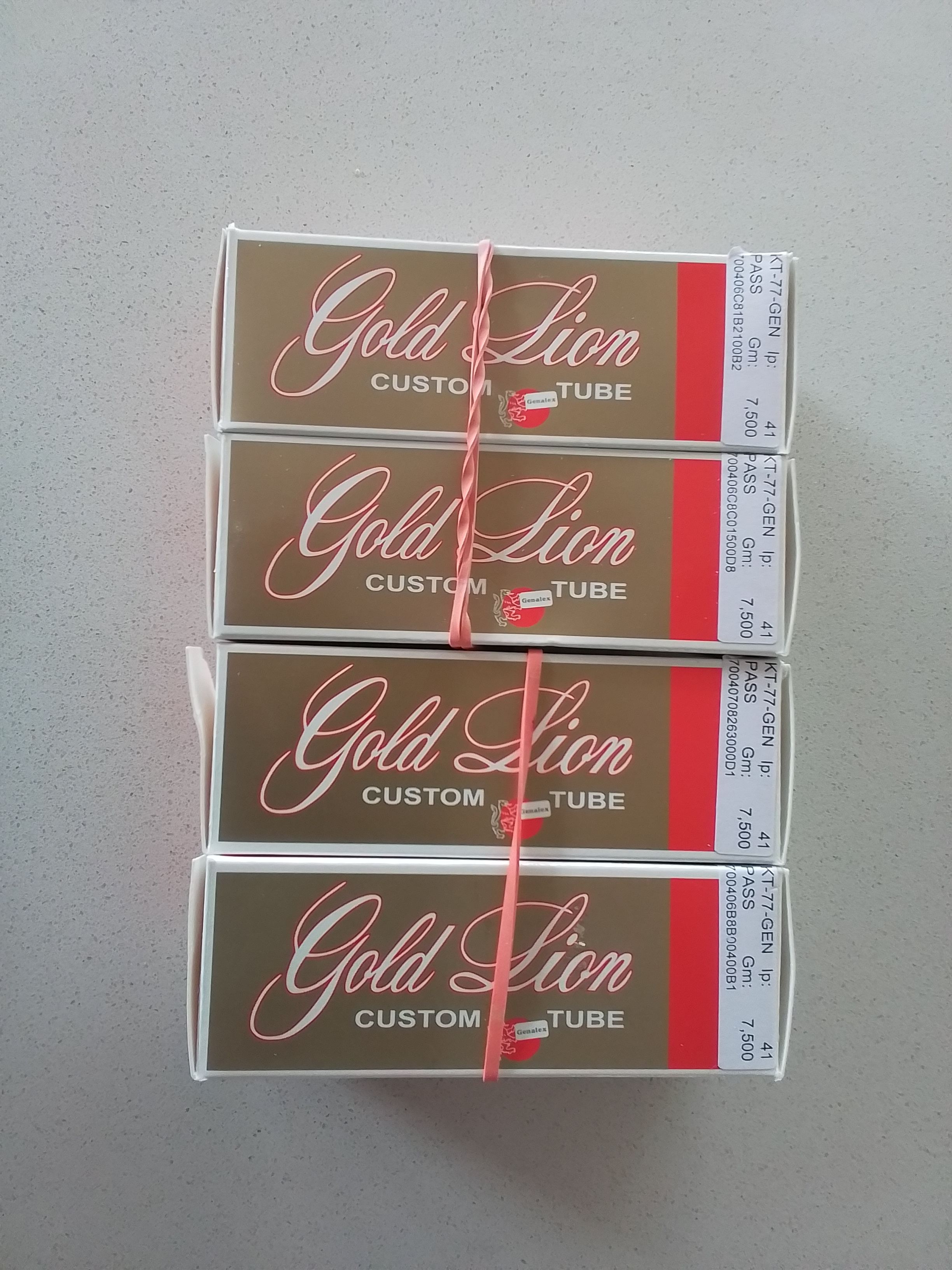 Gold Lion KT 77 Matched Quad Reissues