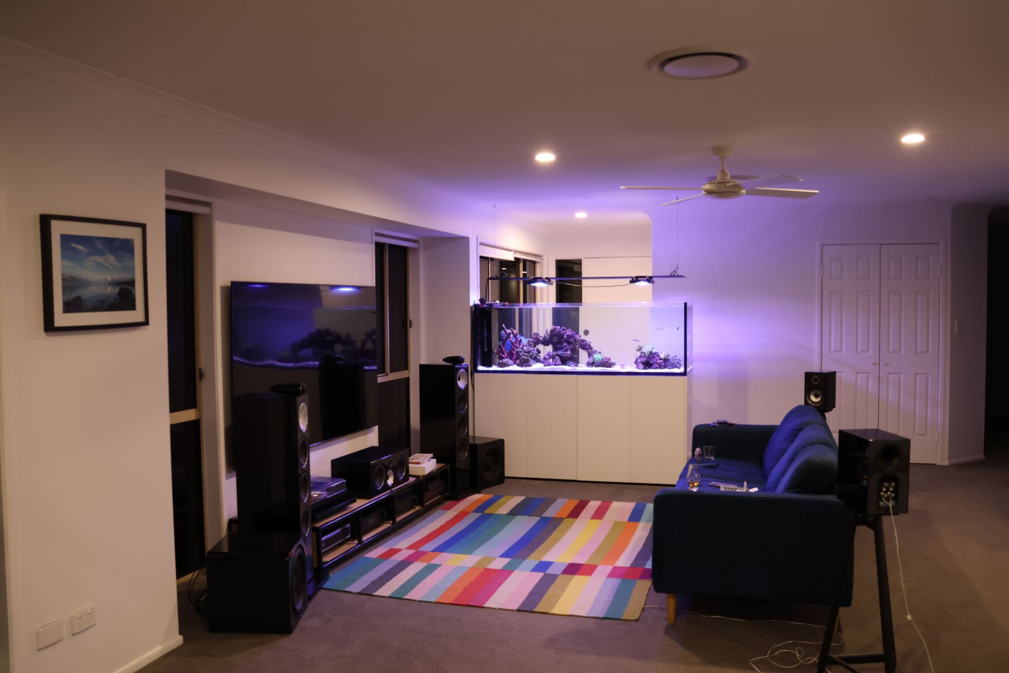 Running speaker cables under rug. ﻿ Home Cinema General Discussion