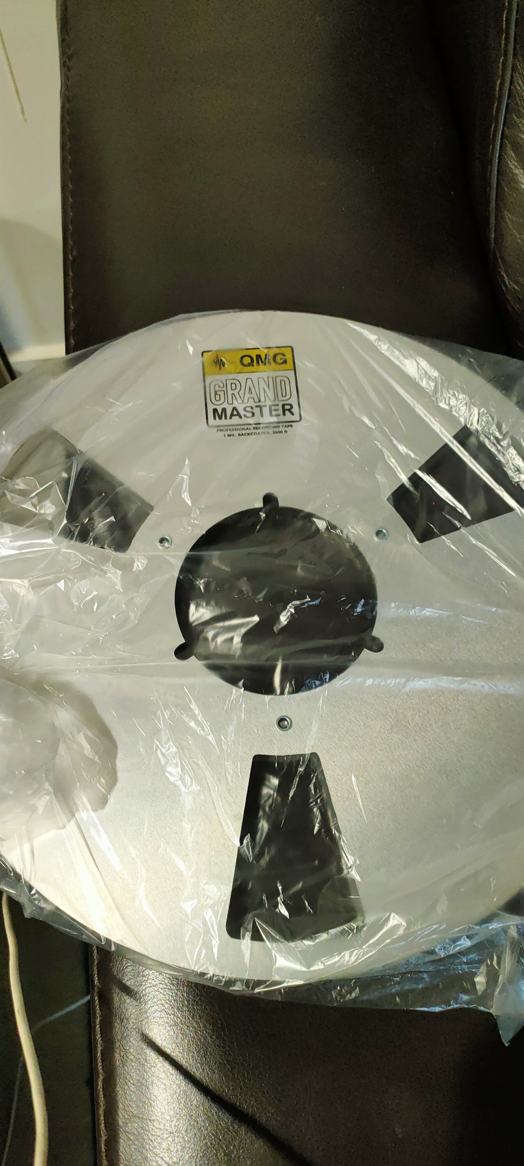 Blank metal reels x 4