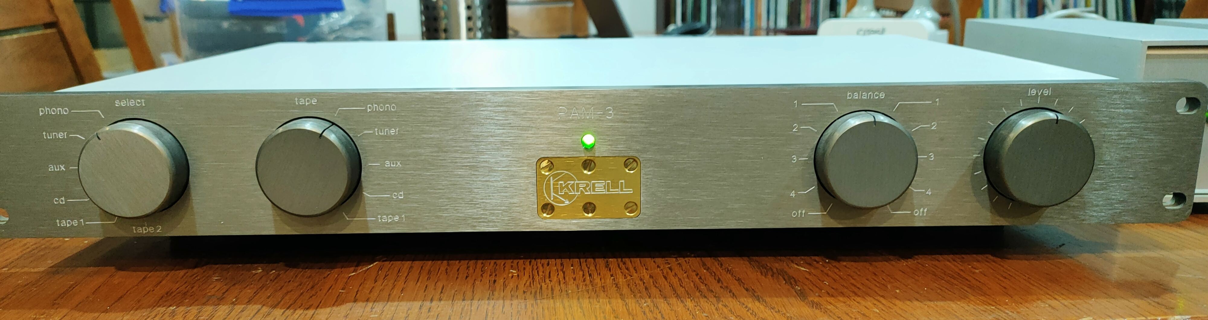 Krell PAM-3 Pre amp