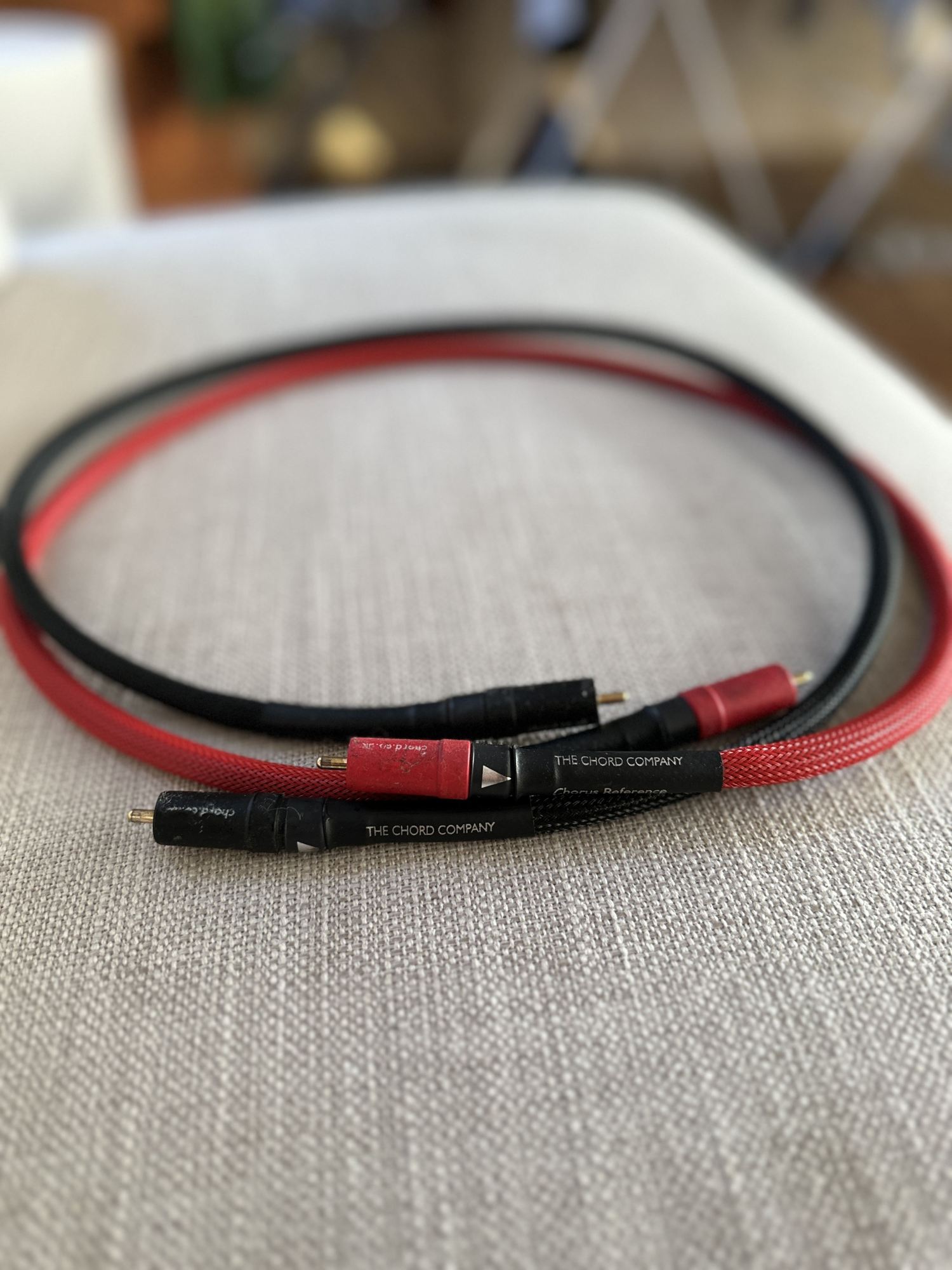 Chord Company Chorus Reference Interconnect RCA 1m ﻿ HiFi and
