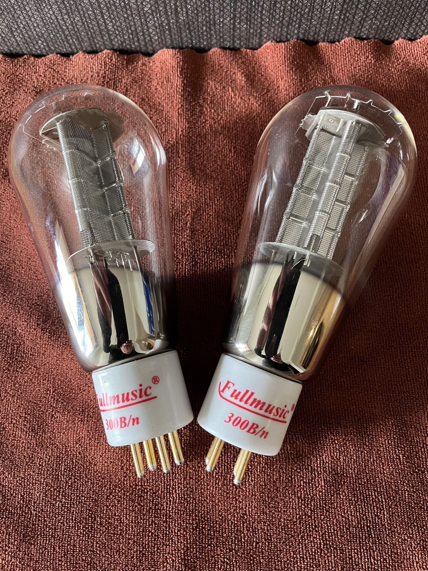 TJ Full Music 300B/n Mesh Plate, Gold Pin Vacuum Tubes ﻿ HiFi and