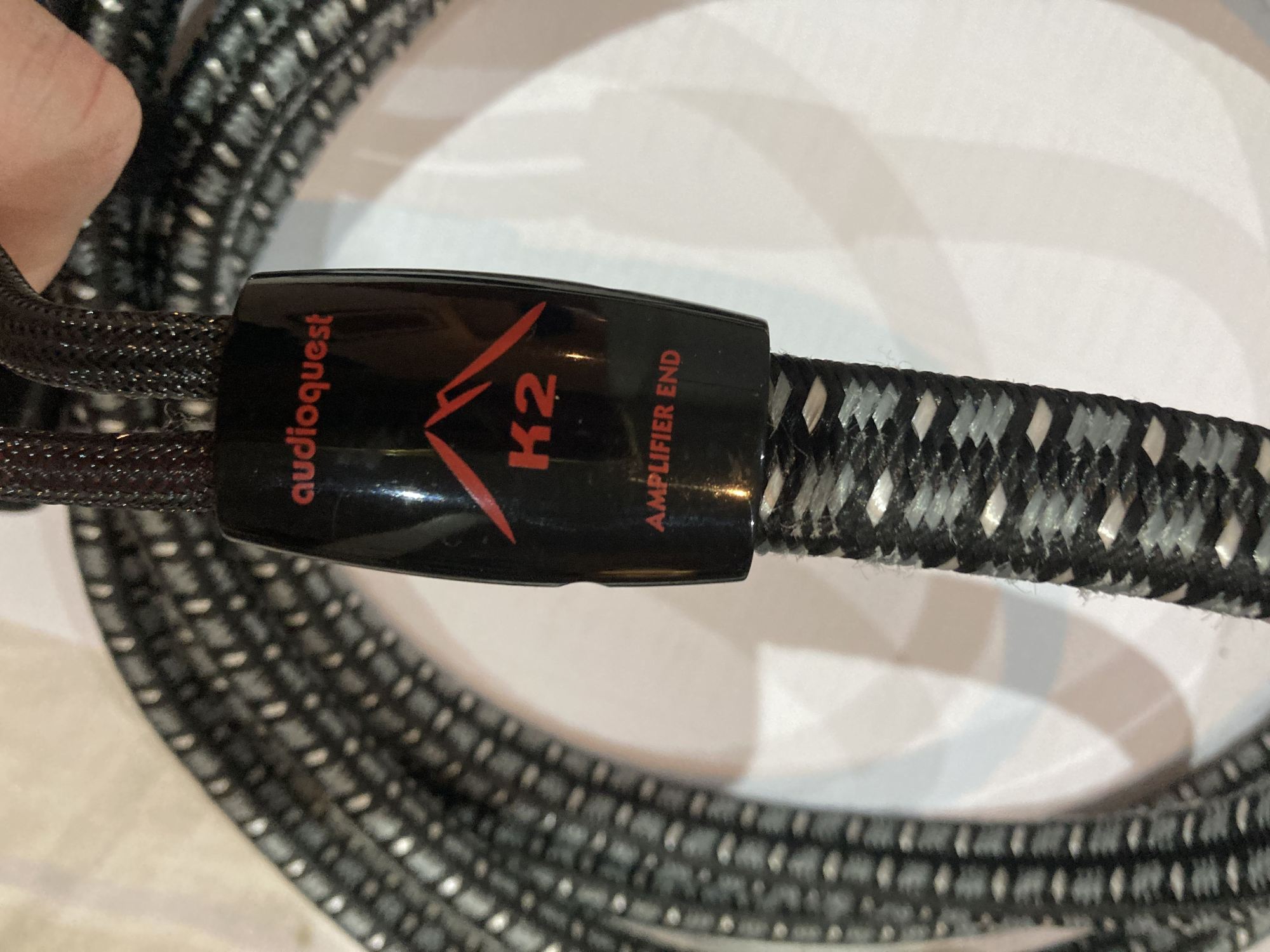 Audioquest K2 speaker cables 3 metres ﻿ HiFi and Cinema Cables