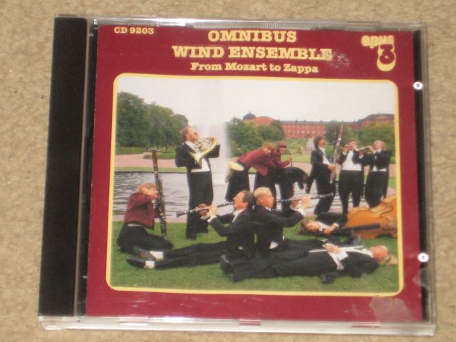 OMNIBUS WIND ENSEMBLE OPUS3 CD
