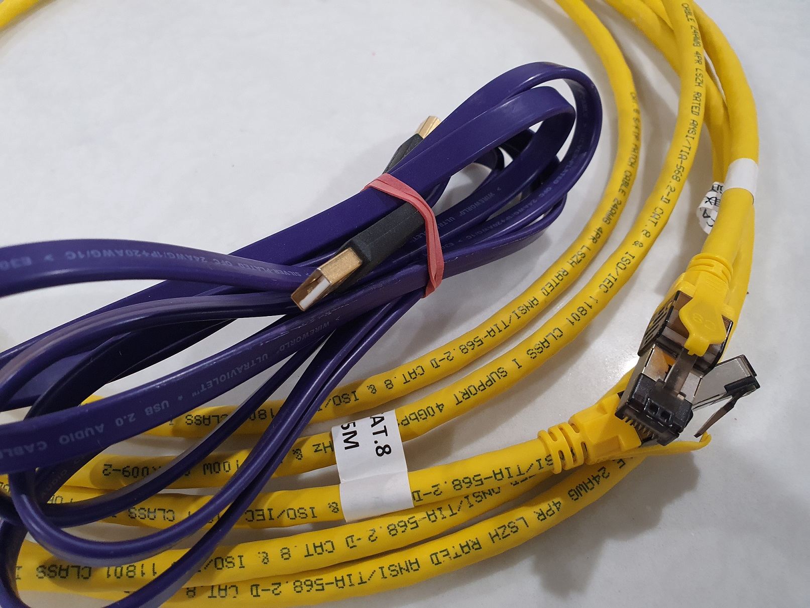 Wireworld Ultraviolet 7 Usb & Ethernet CAT8