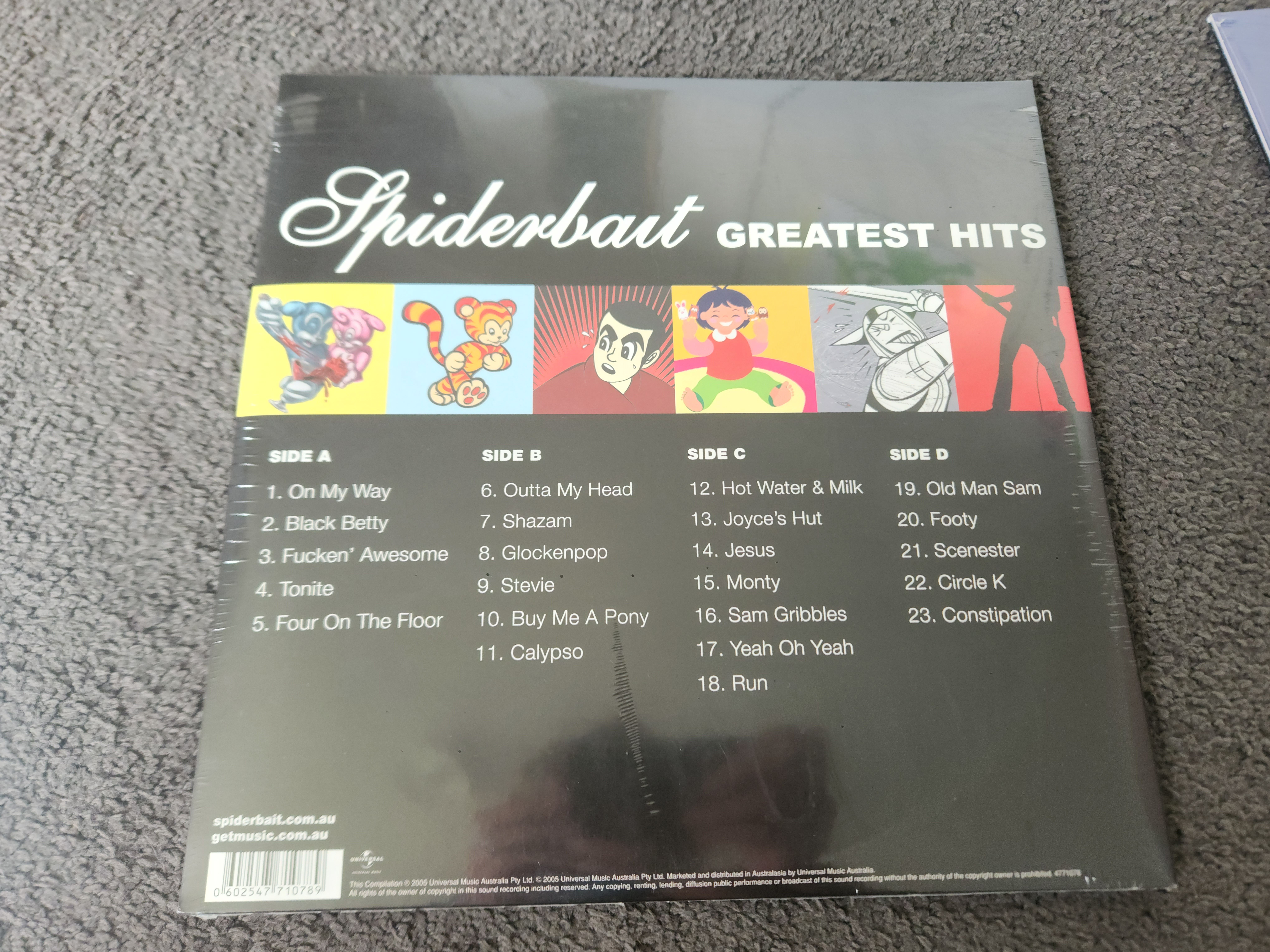 FS: SPIDERBAIT - GREATEST HITS 2LP - NEW