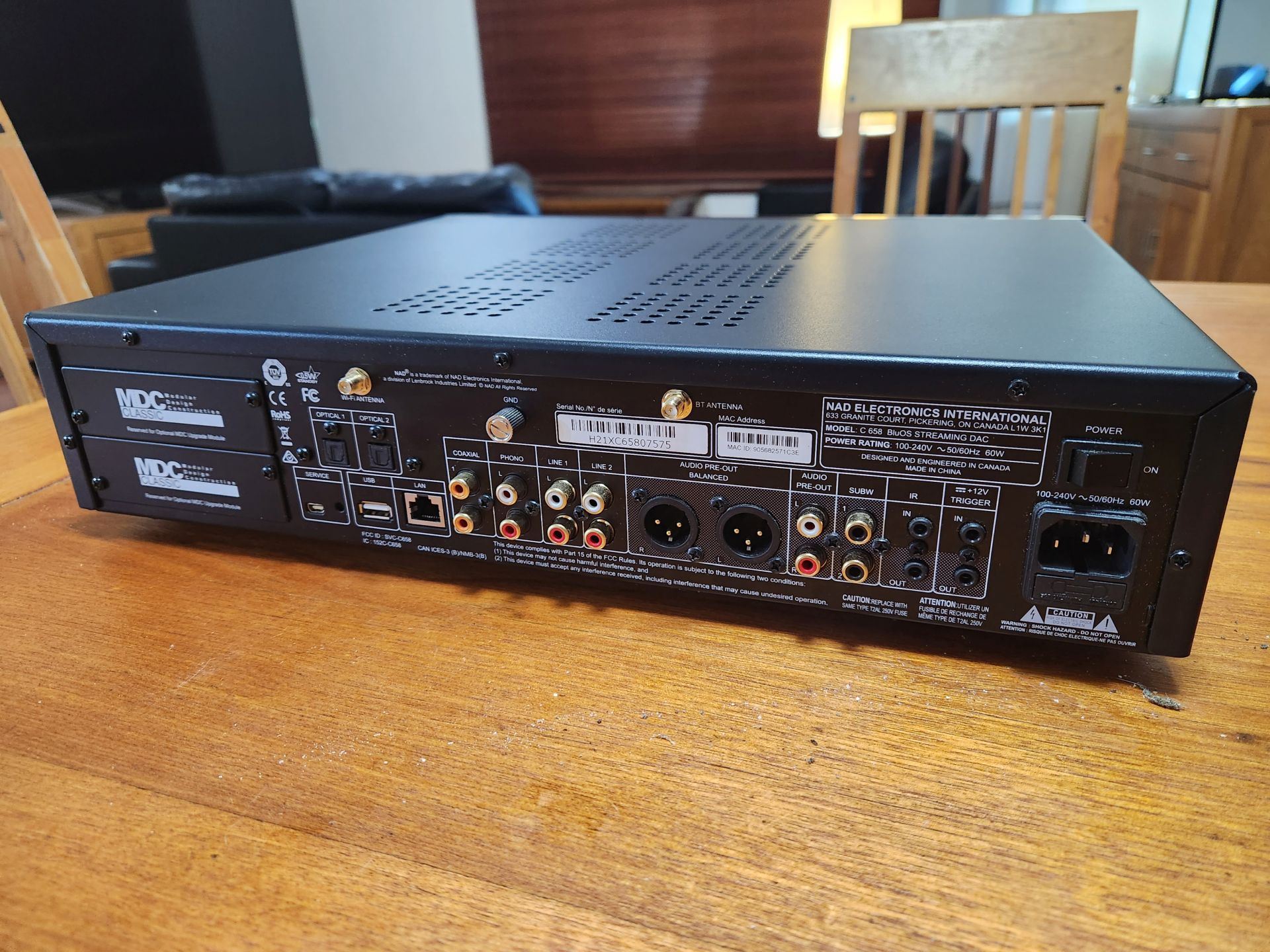 NAD C658 Streaming DAC ﻿ Stereo, Home Cinema, Headphones Components