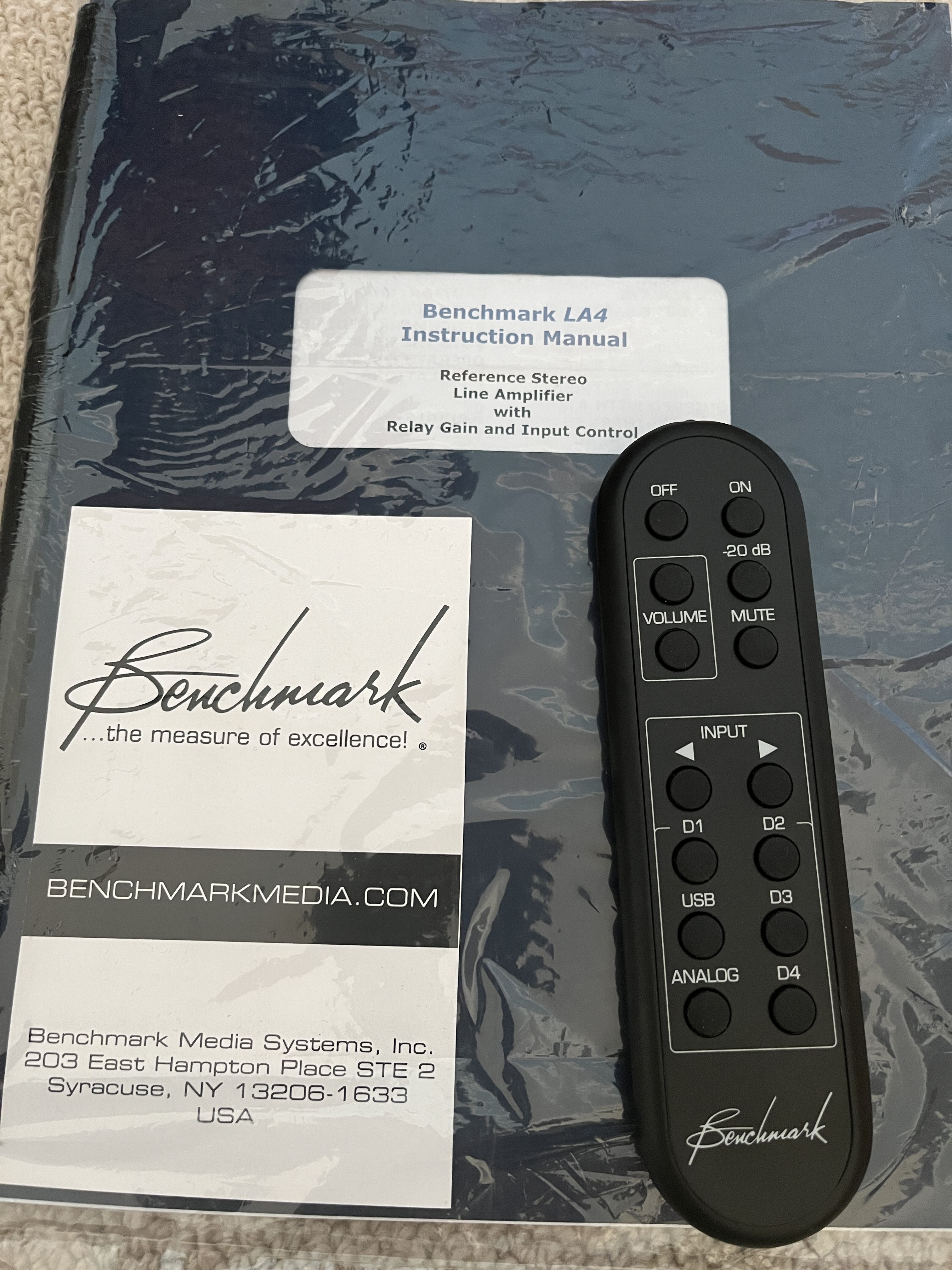 Benchmark LA4 preamp - best preamp under 3k