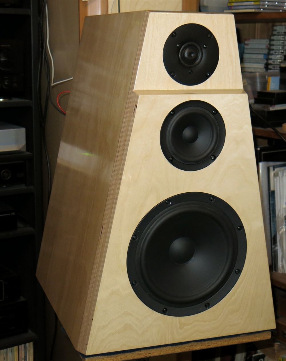 Pair of SB Acoustics 4" mid drivers - SB12MNRX-25-R