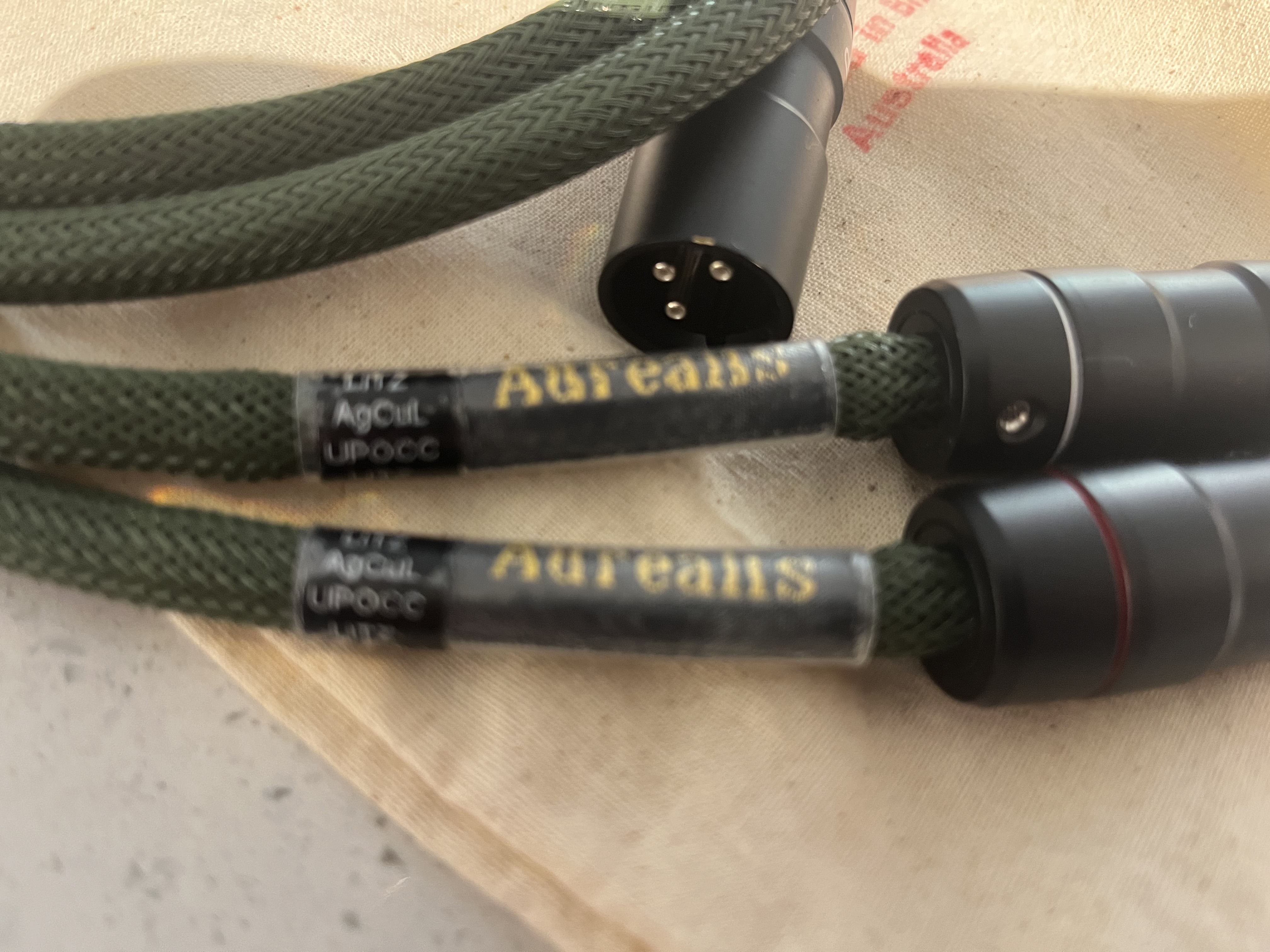 Aurealis AgCuL XLR interconnects 1m Pair