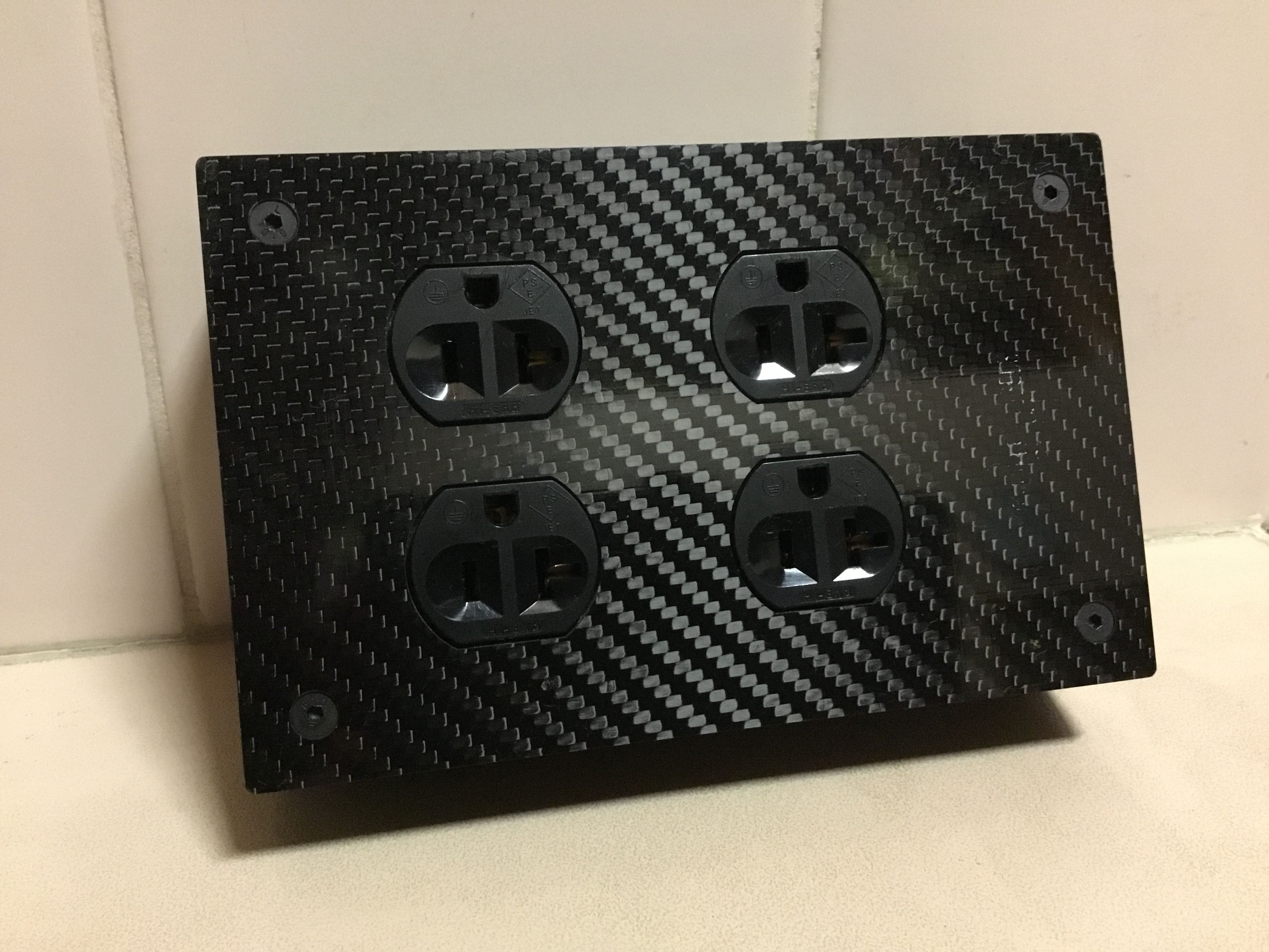 High quality 4 port power tap ( US socket )