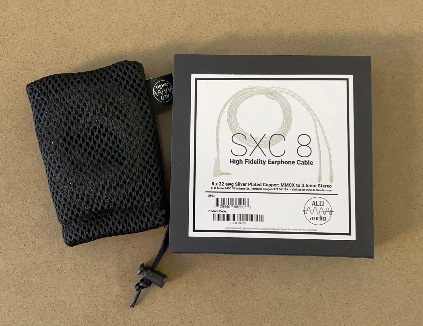 ALO Audio SXC 8 Replacement IEM Cable - MMCX / 3.5mm - Hi-Fi and