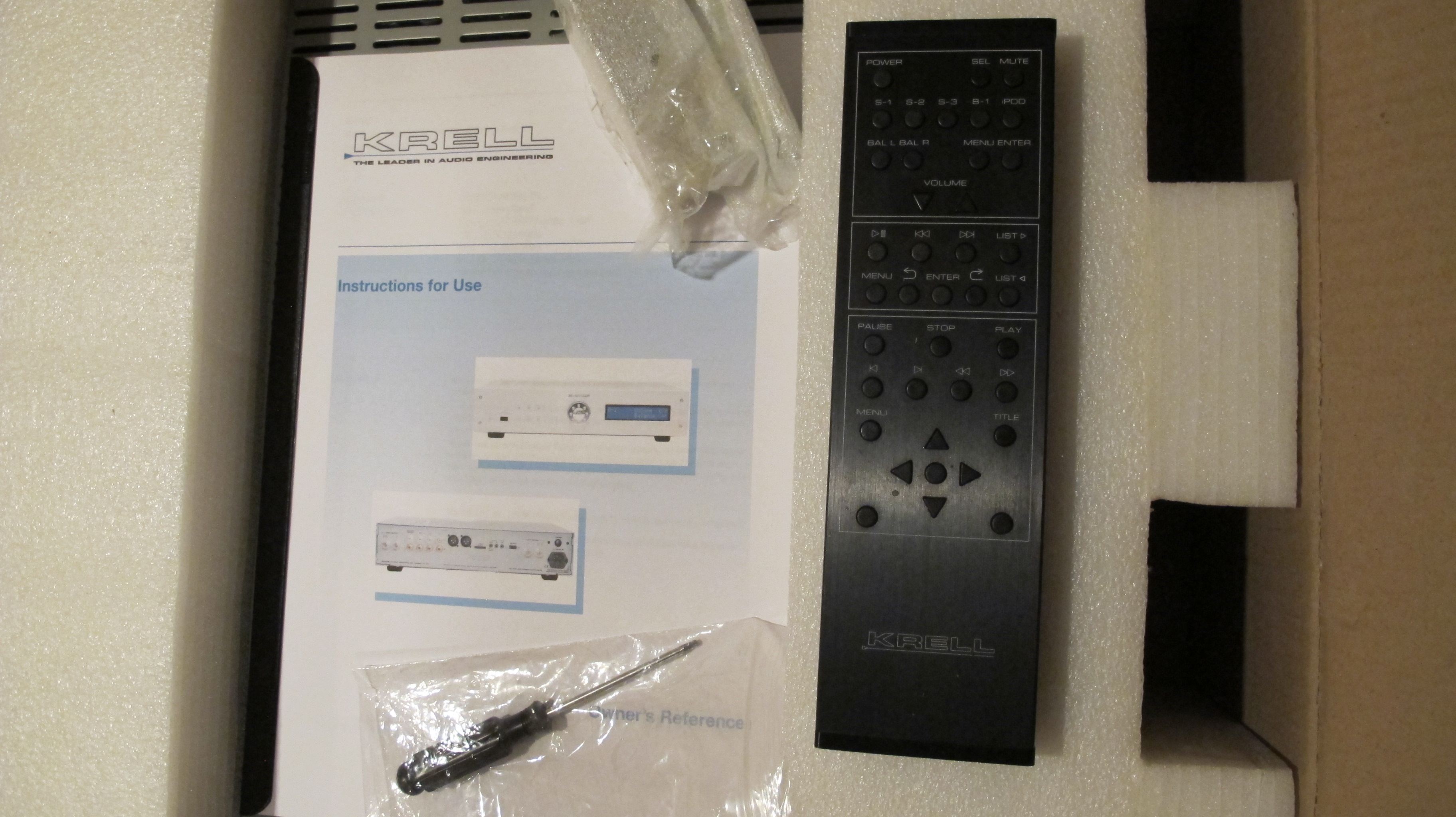 KRELL S300I INTEGRATED AMPLIFIER |﻿ Stereo, Home Cinema, Headphones ...