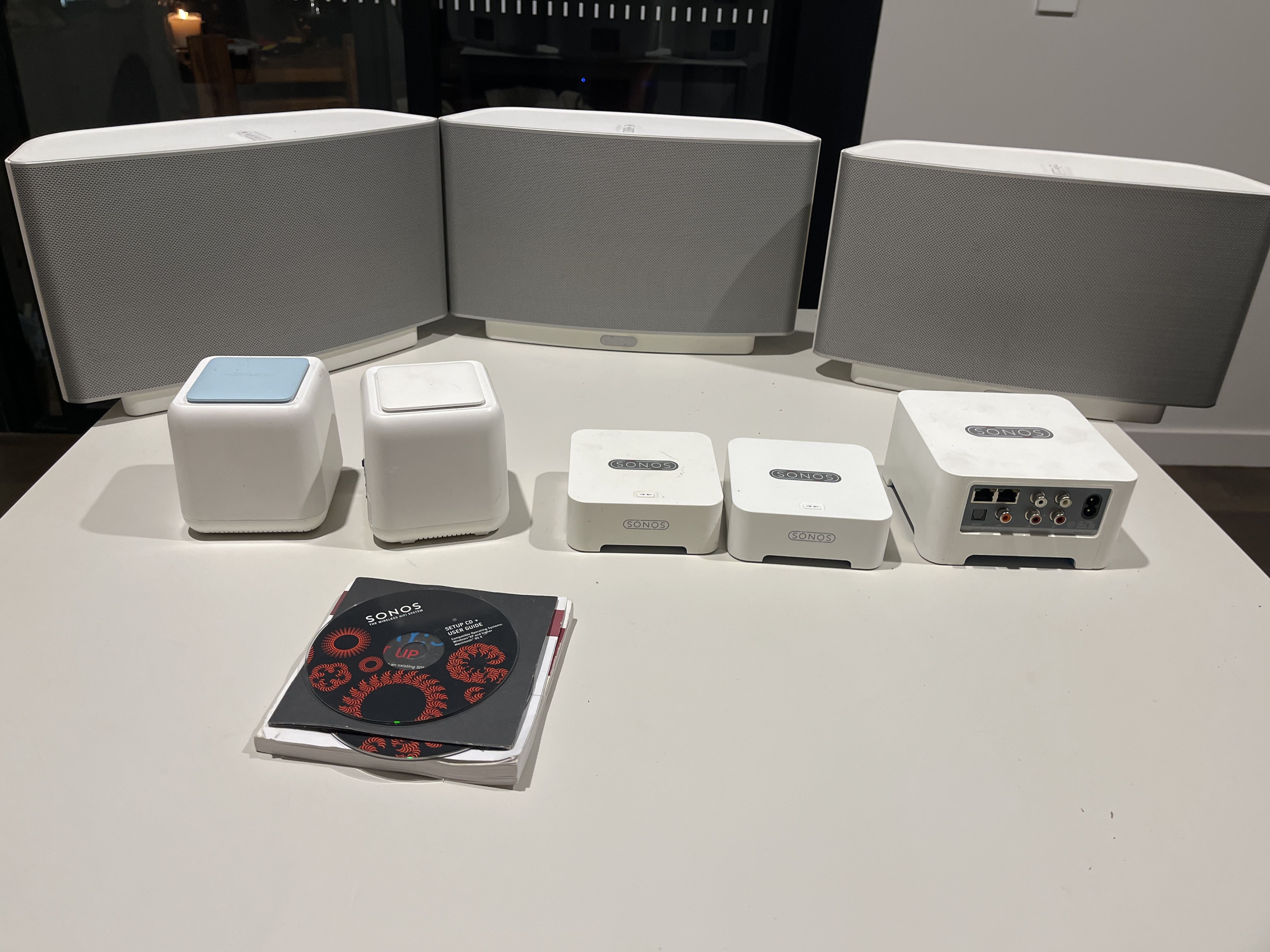 Sonos multiple room setuo ﻿ Stereo, Home Cinema, Headphones Components