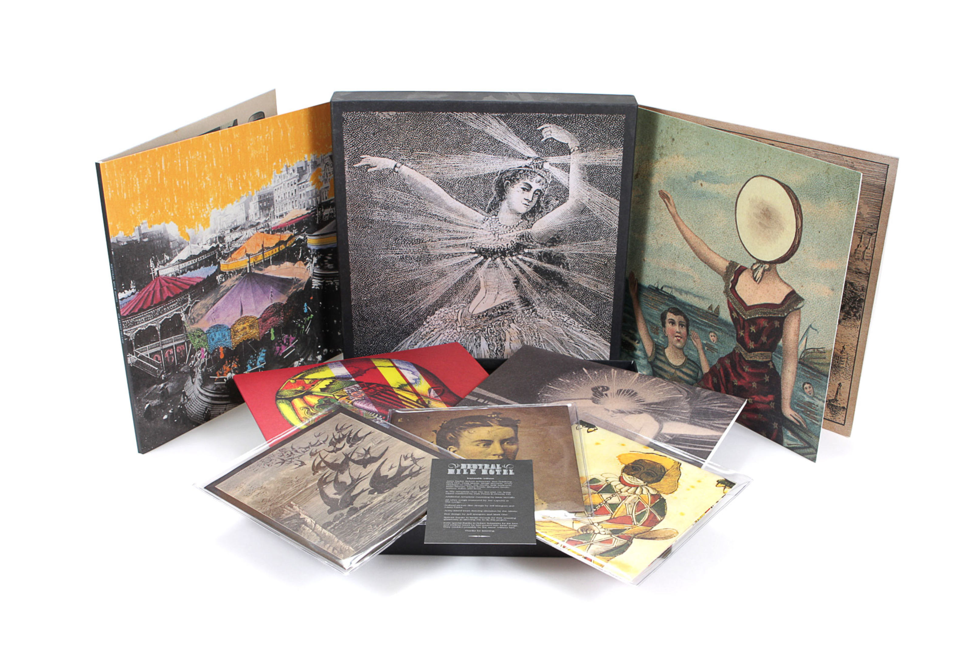 Neutral Milk Hotel - Vinyl Box Set (2x LPs, 2x 10", 3x 7"s)