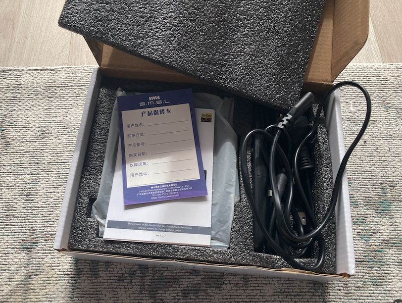 SMSL D-6 DAC - TRS balanced and RCA unbalanced outputs