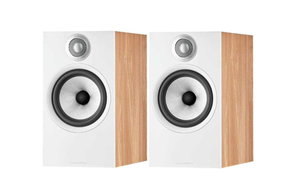 B&W 606 S2 Bookshelf Speakers Pair - Oak *30% OFF*