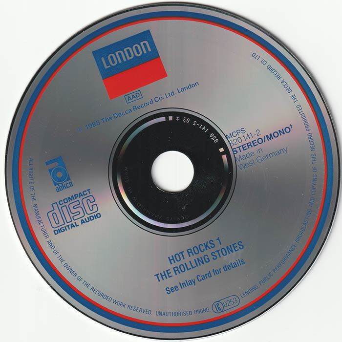 Edmonton Rocks Cd Collecting early production CD's - my perspective and some photos ...