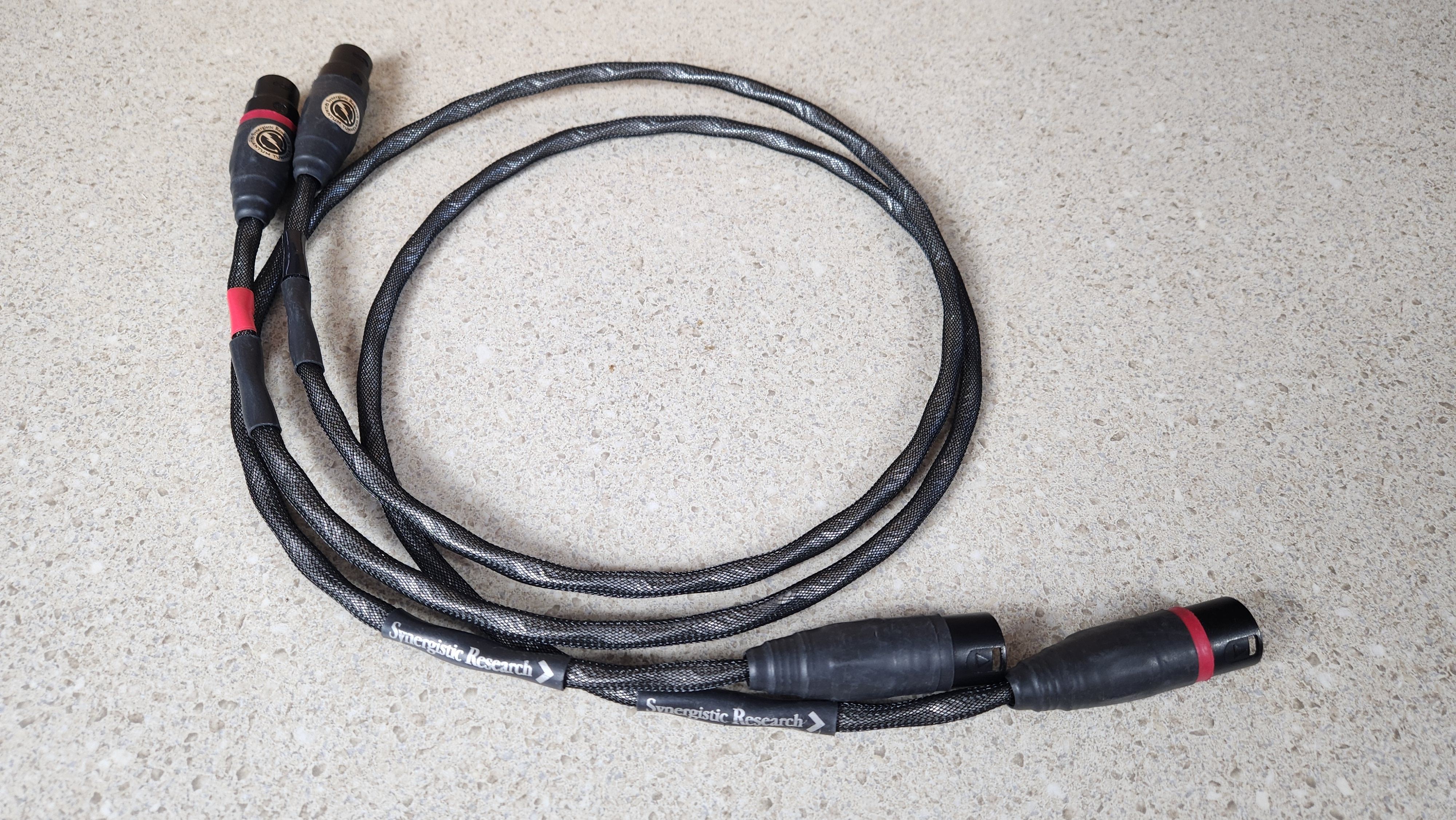 Synergistic Research 1m Core XLR cables (2 sets available)