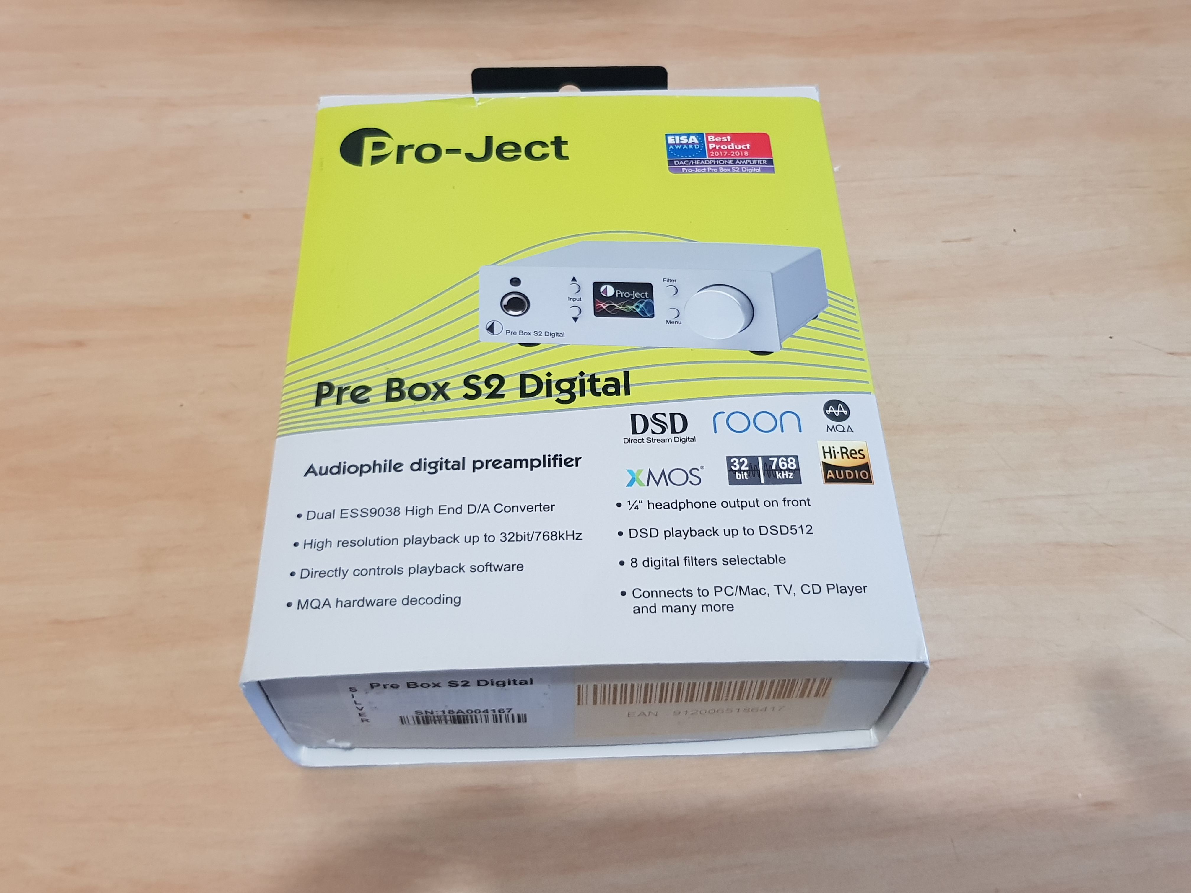 Pro-Ject Pre Box S2 Digital DAC & Headphone Amplifer