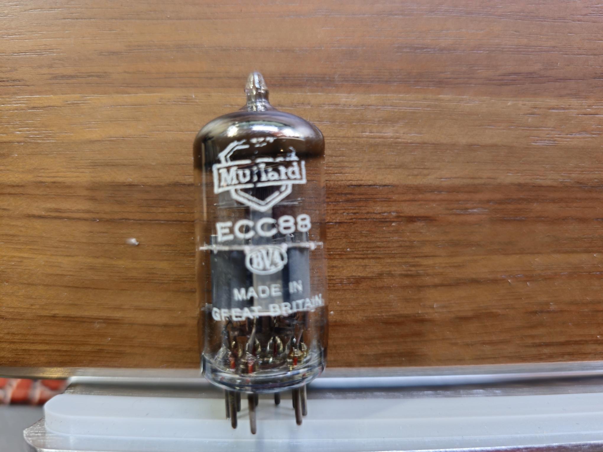 NOS Single Mullard 6dj8 Blackburn Tube ﻿ HiFi and Cinema Cables