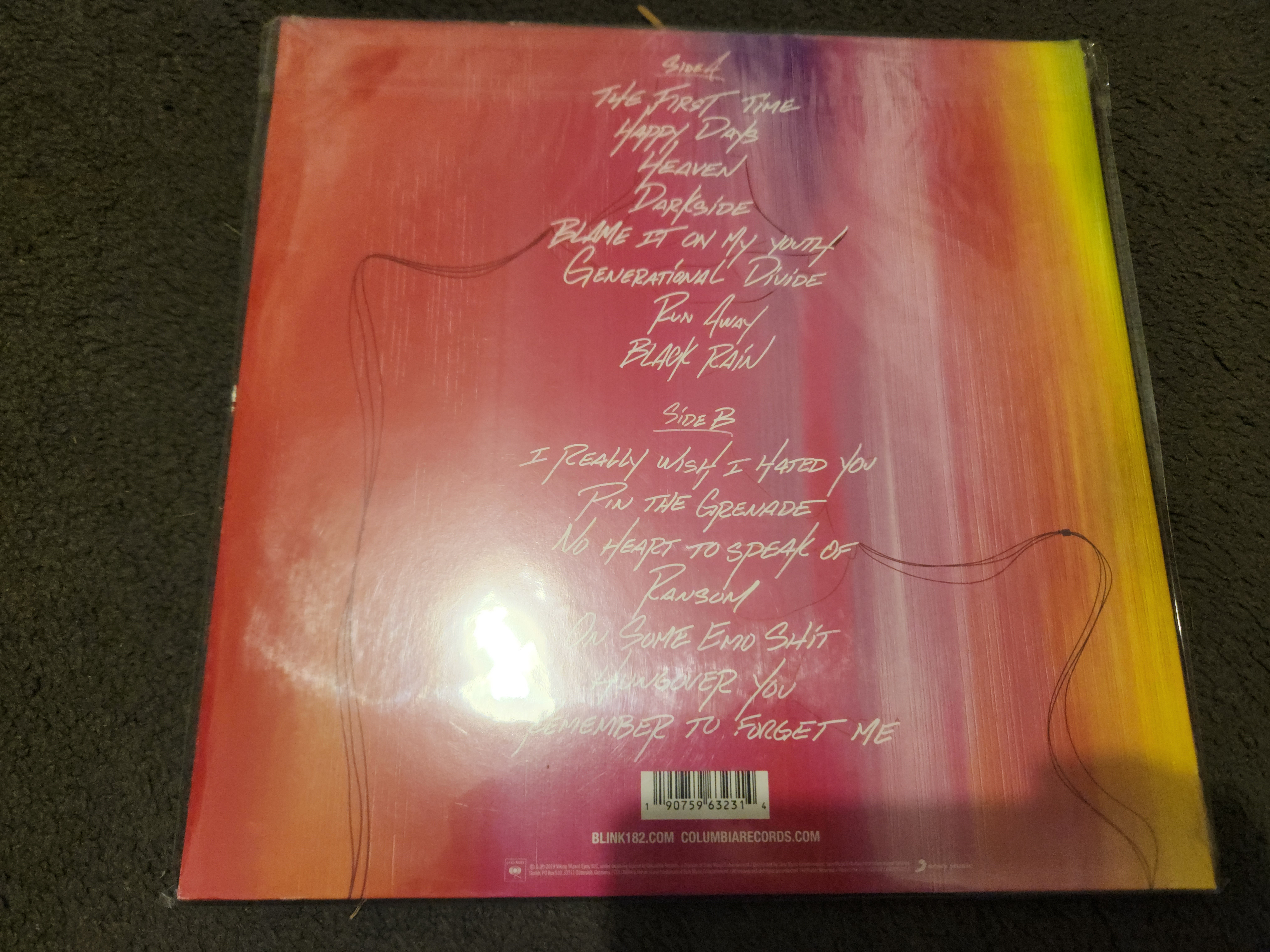 FS: BLINK 182 - NINE LP - NEW