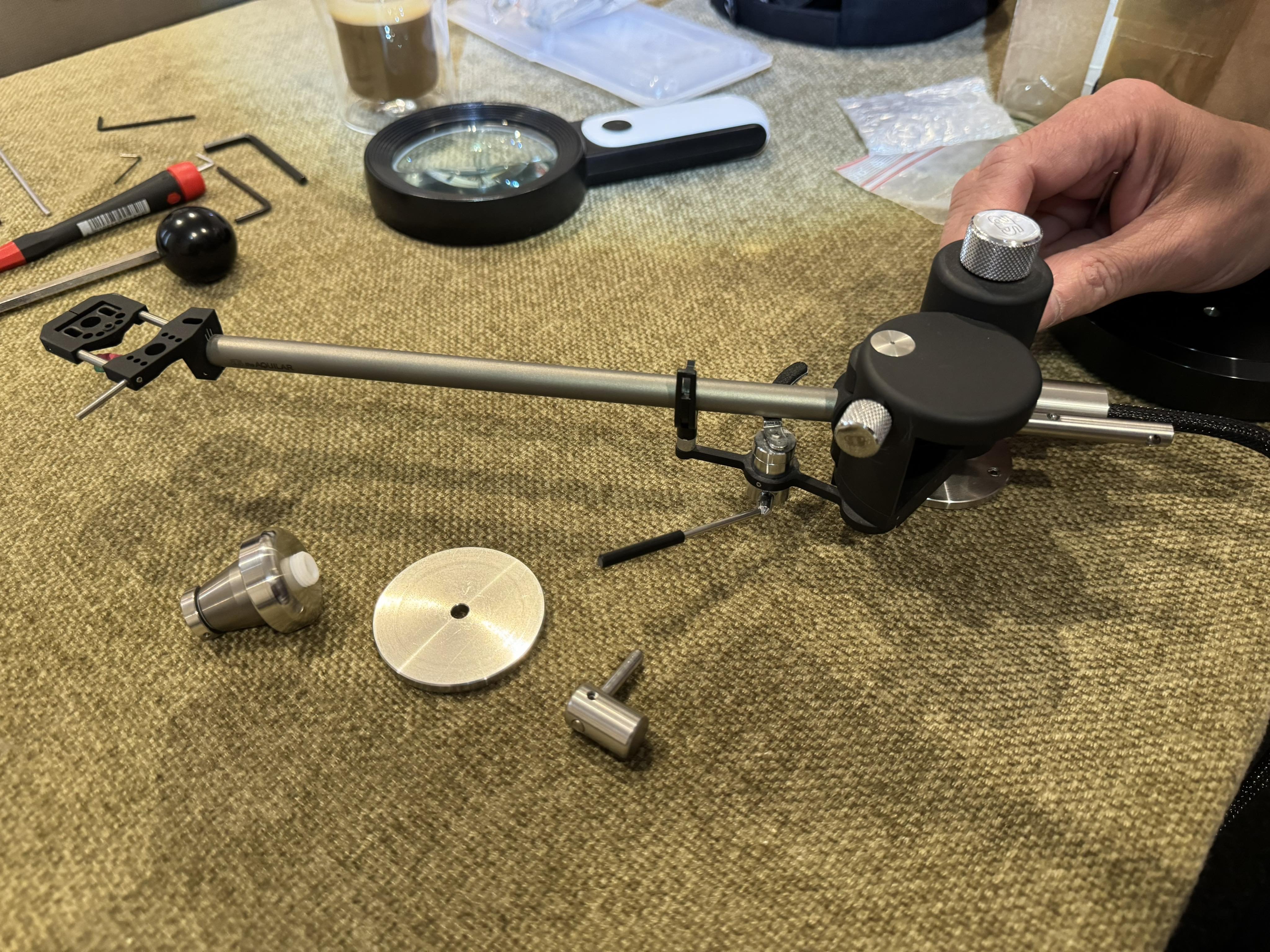 acoustical systems Aquilar 10" tonearm