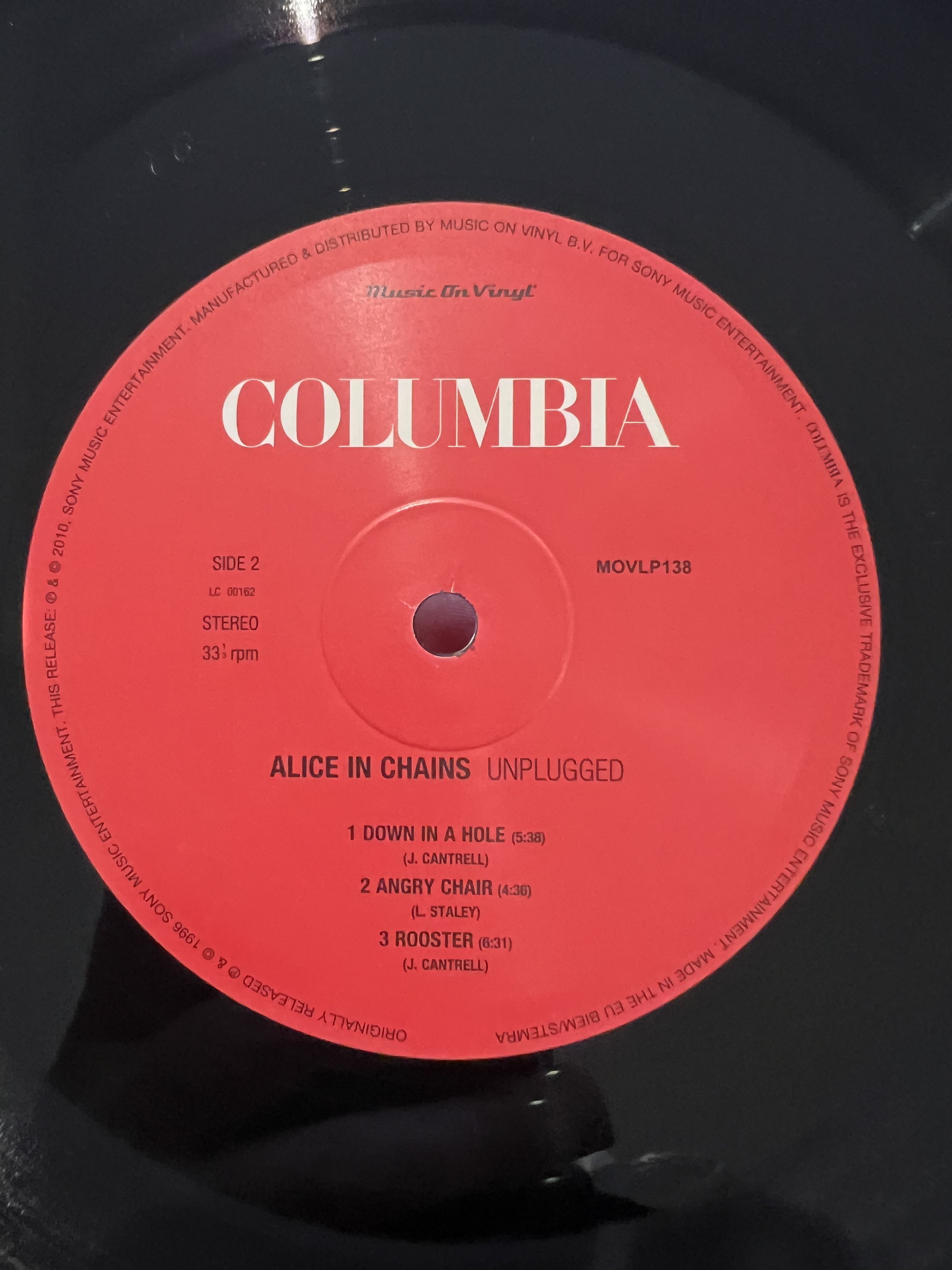 Alice In Chains, MTV Unplugged 2010. - MOV 2xLP