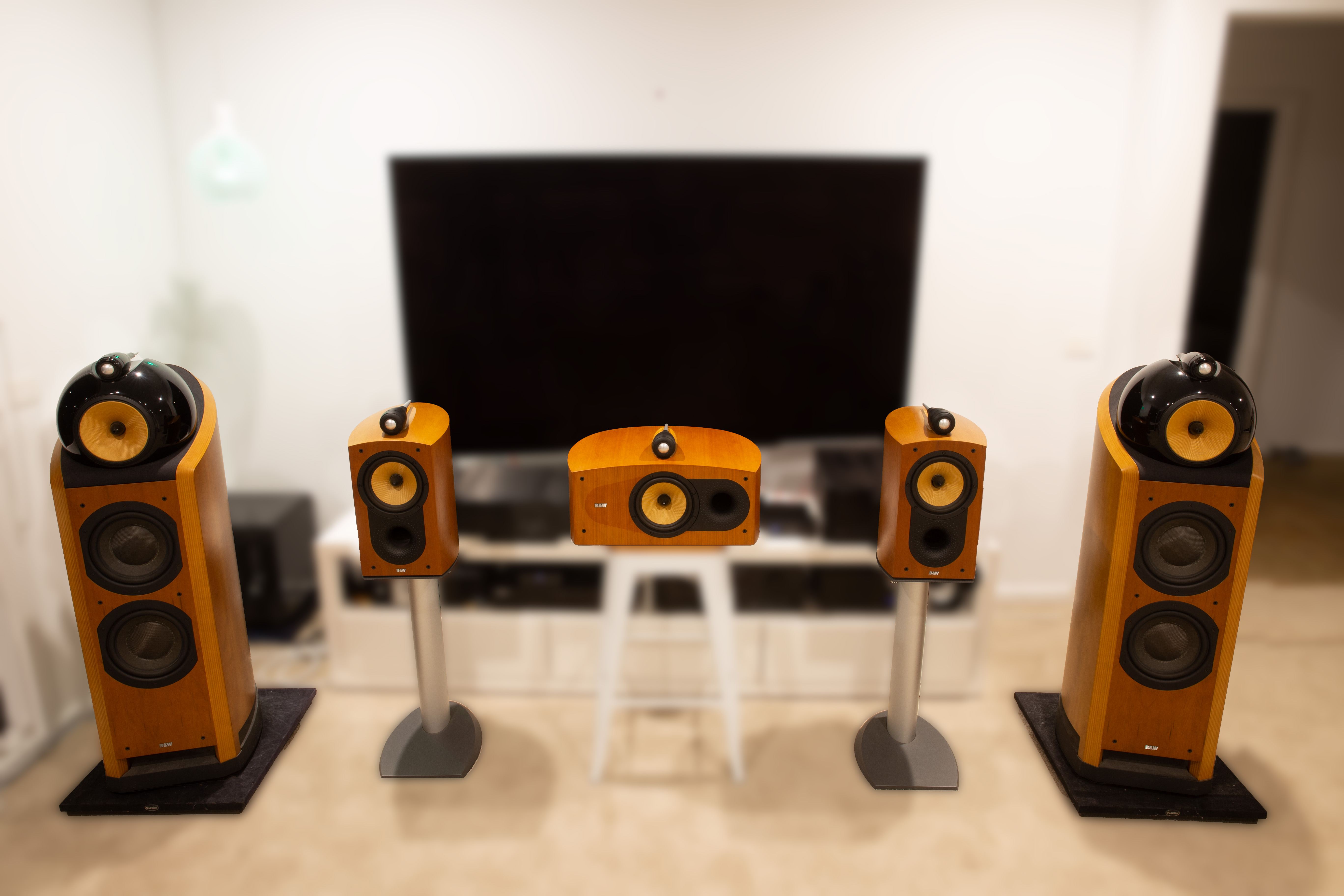 B&W Nautilus 802/805/HTM2 - Stereo, Home Cinema, Headphones