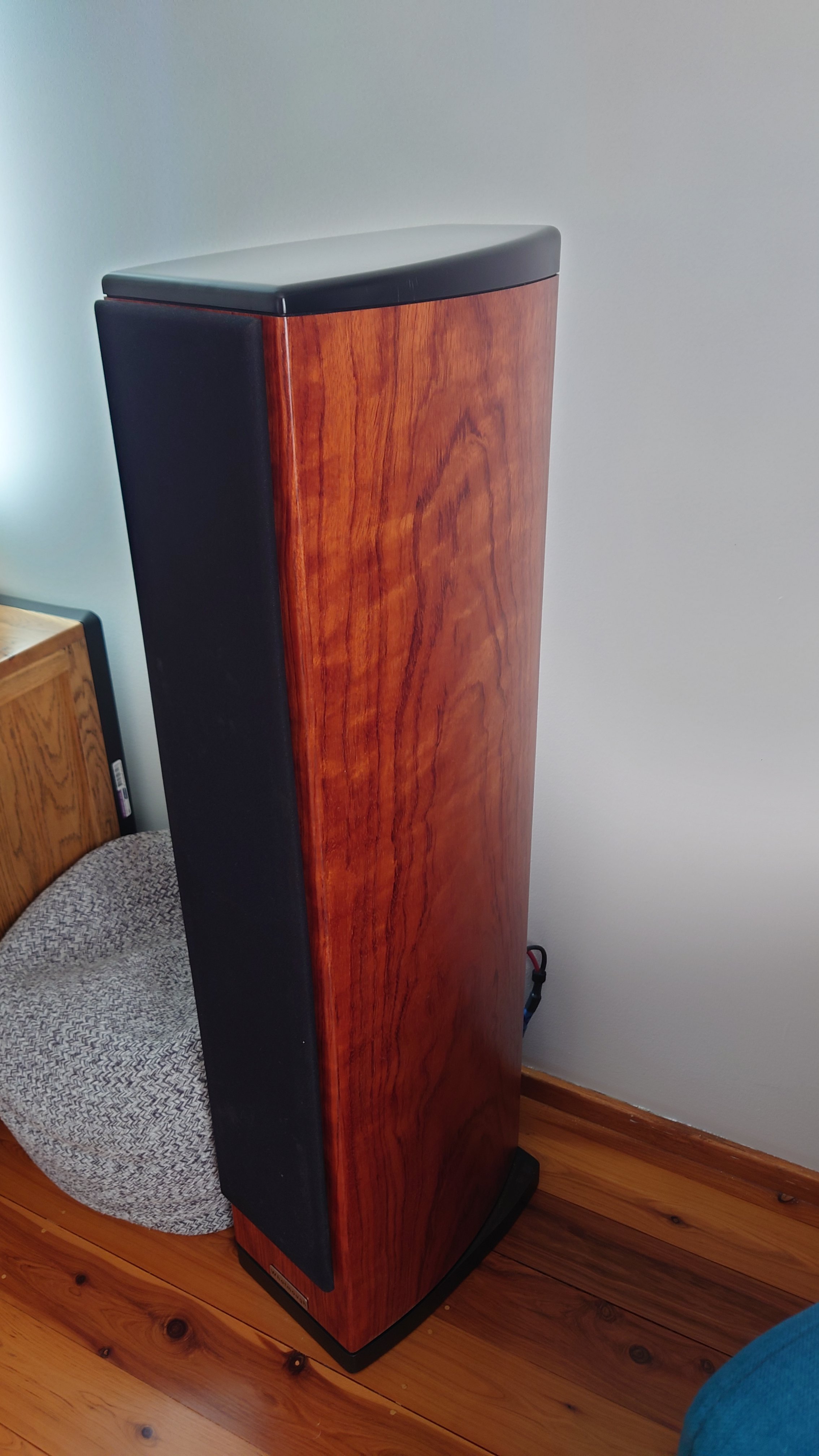 Whatmough p25 floor standing speakers with upgrades