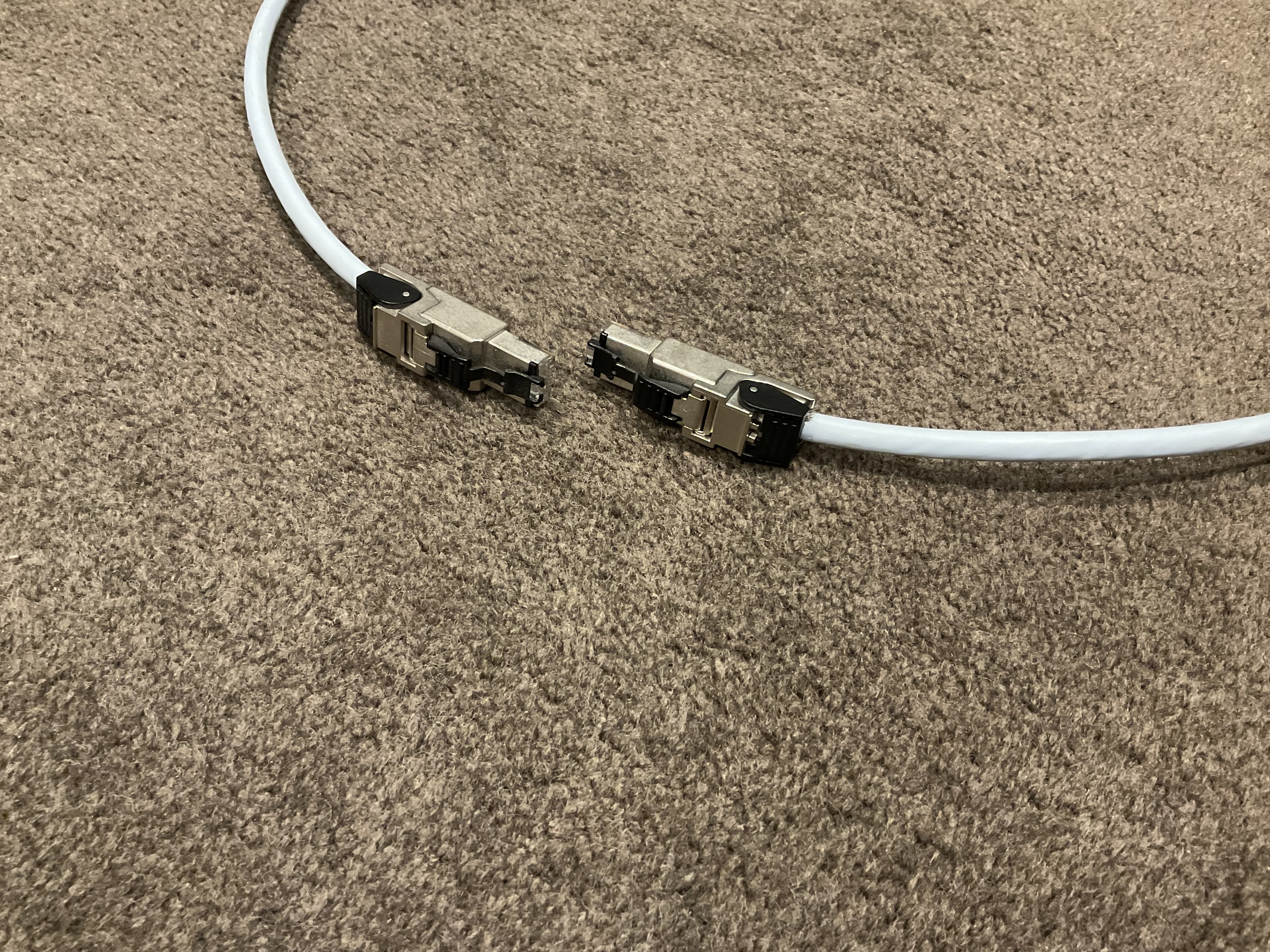 Supra CAT8 Ethernet cable telegartner 1m
