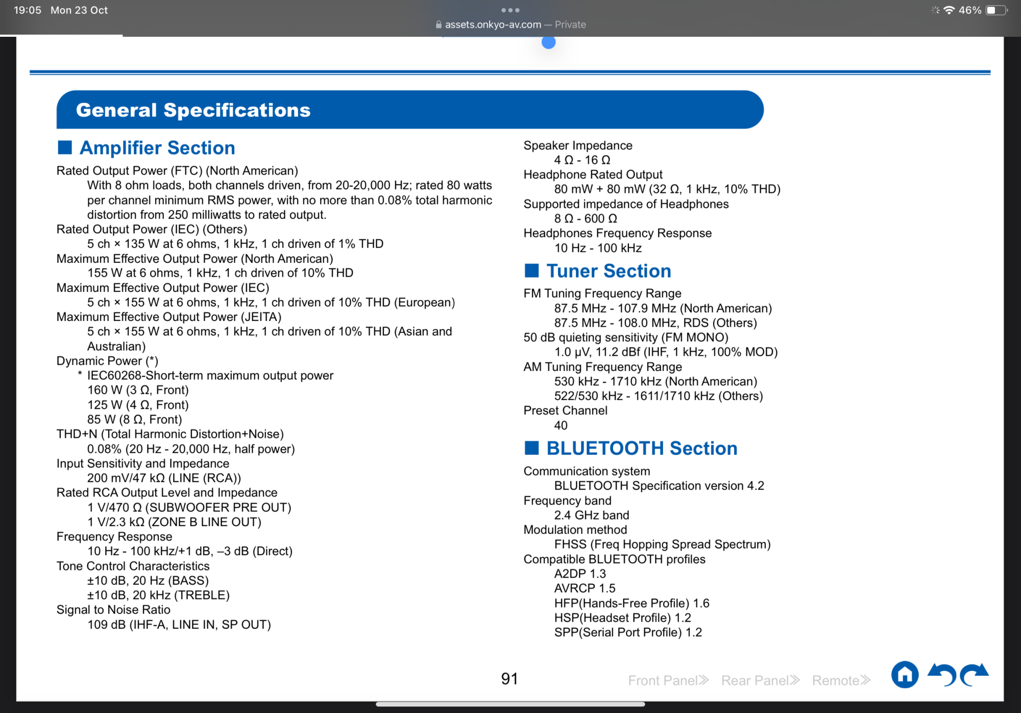 AVR 2 channel setup question - AV Receivers, Multi-channel Amps ...
